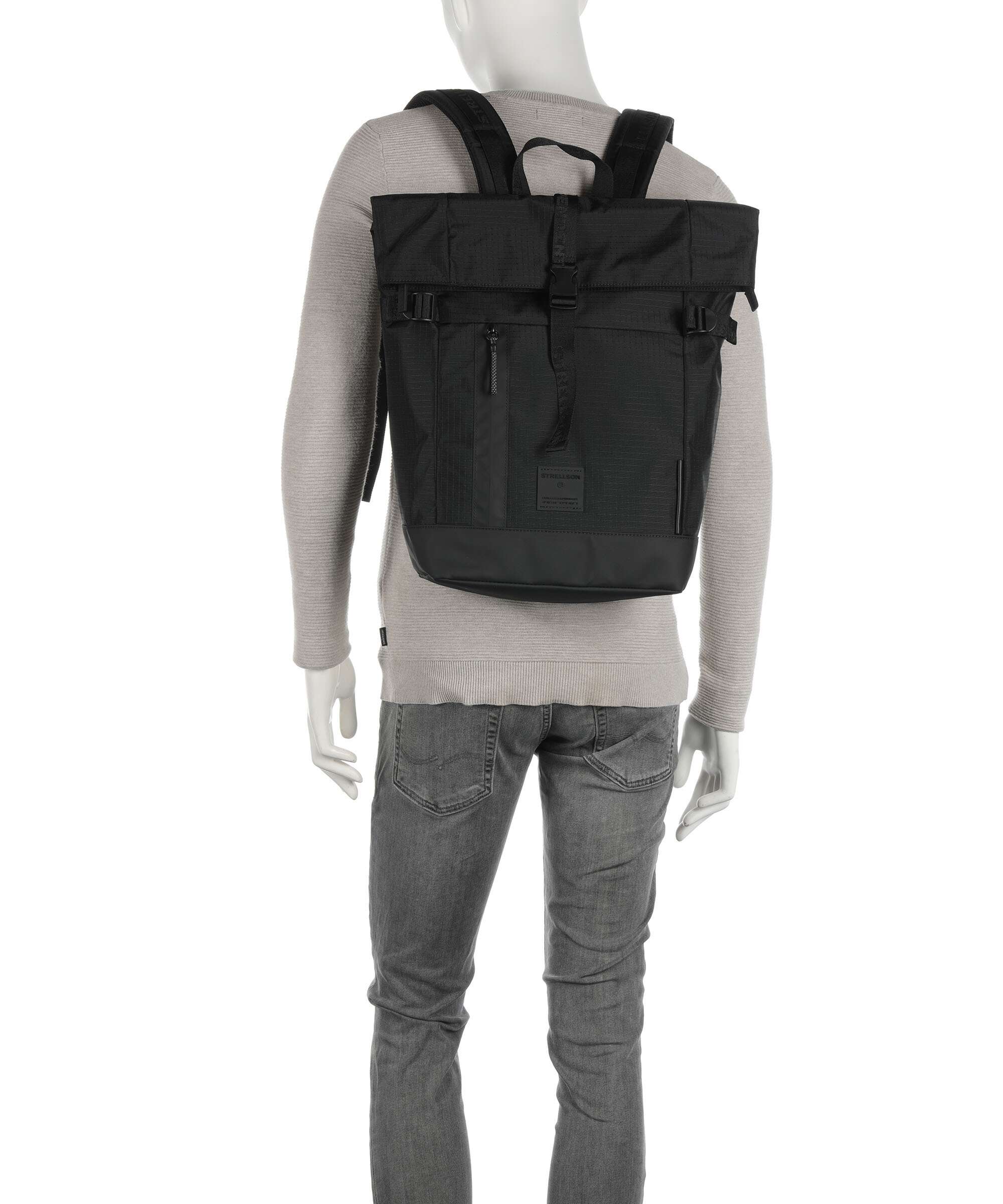 Strellson Northwood Rs Rolltop backpack black - Image 4