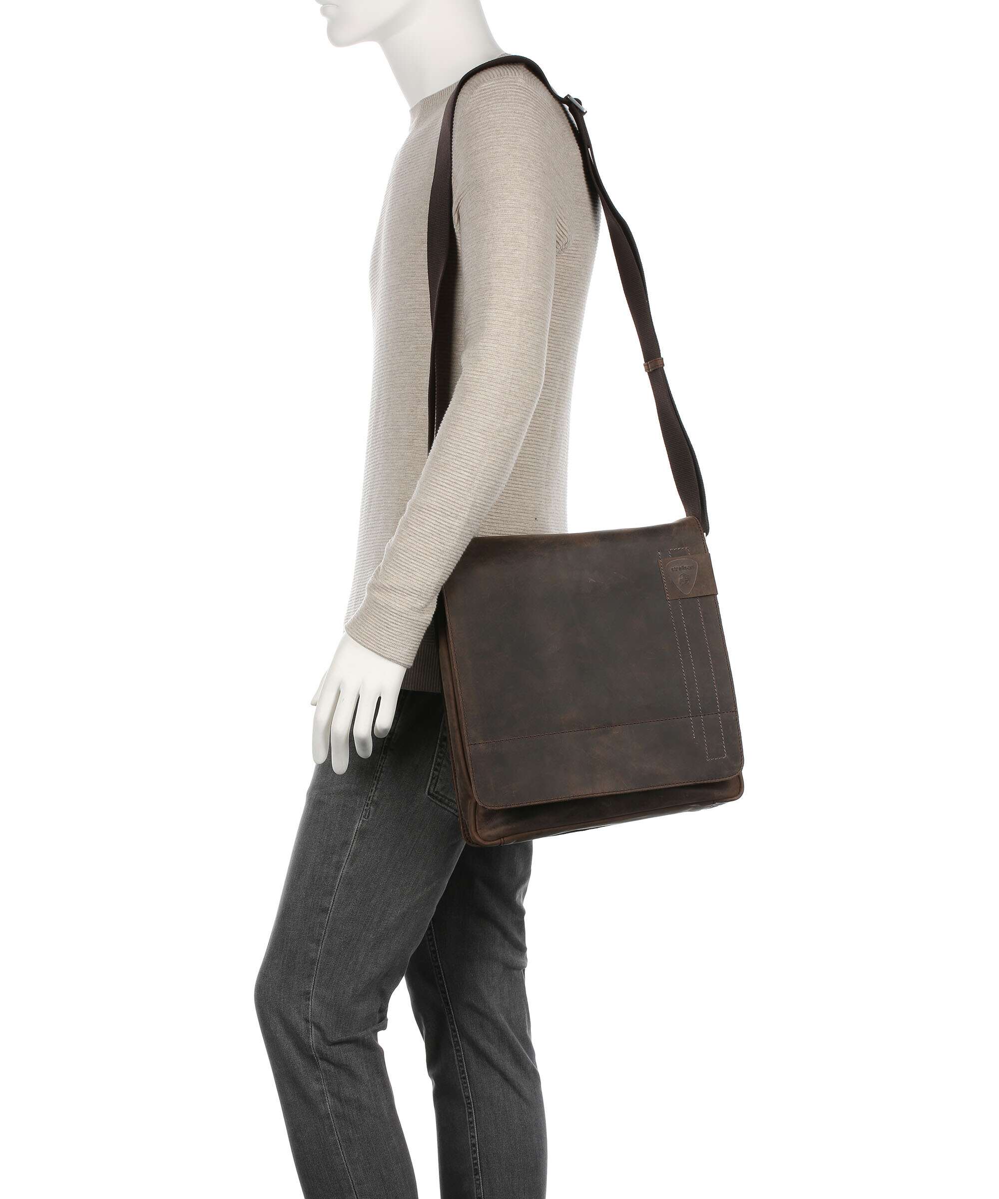 Strellson Richmond Shoulder bag dark brown - Image 3