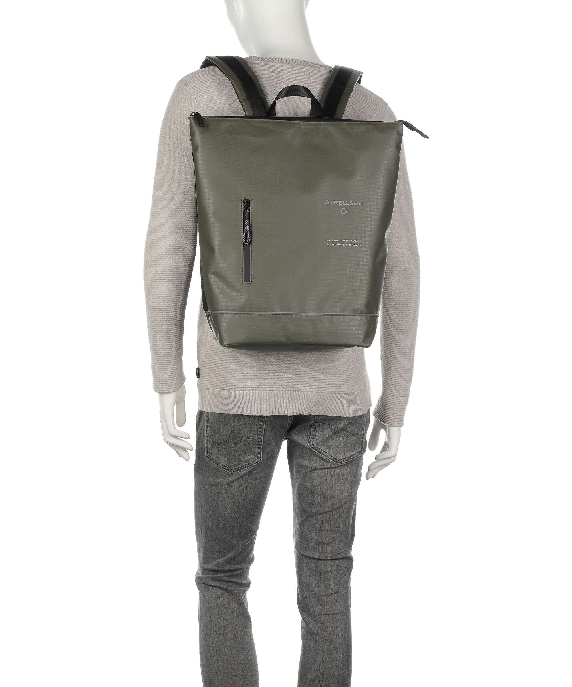 Strellson Stockwell 2.0 Backpack khaki - Image 3