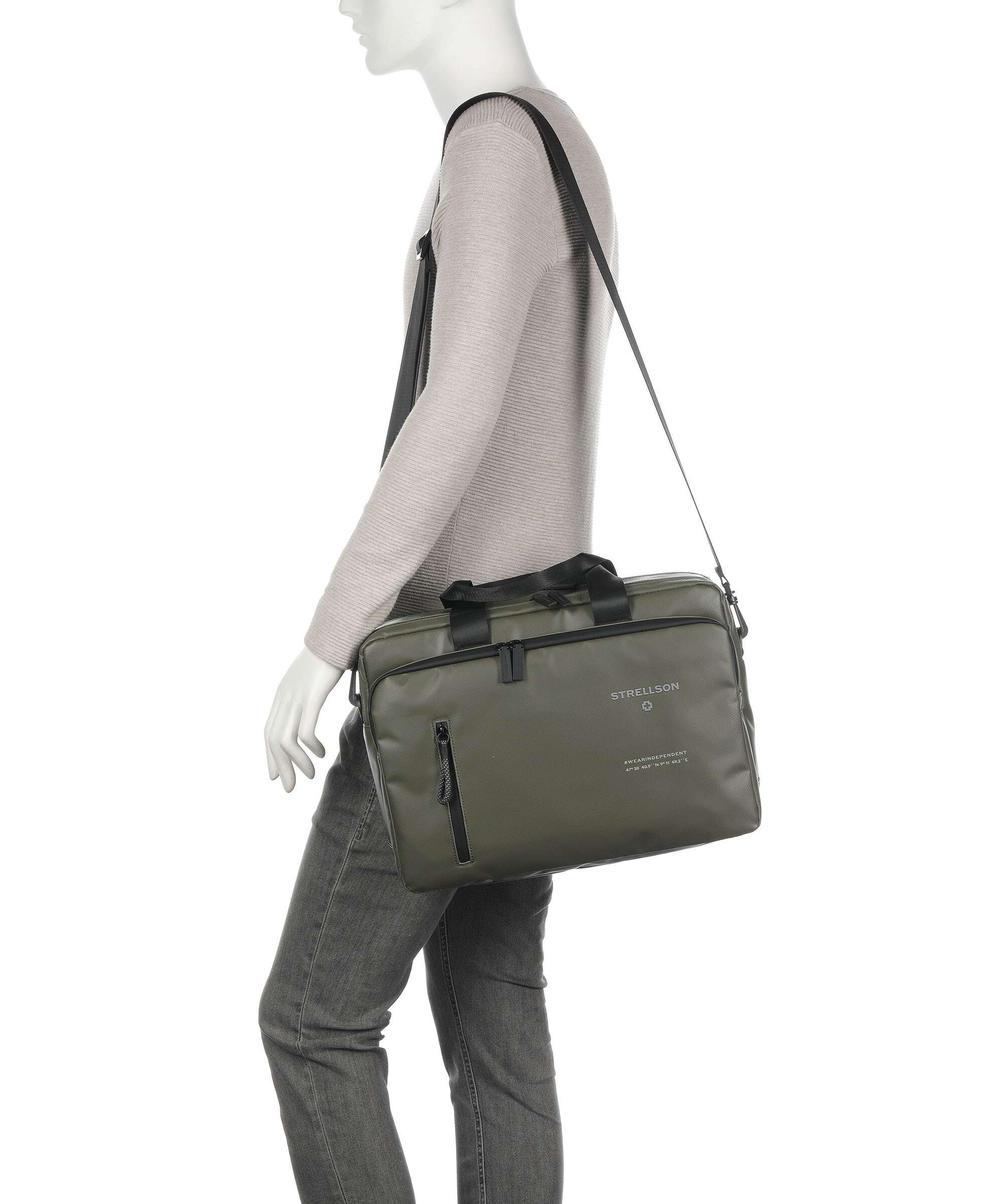Strellson Stockwell 2.0 Briefcase khaki - Image 3