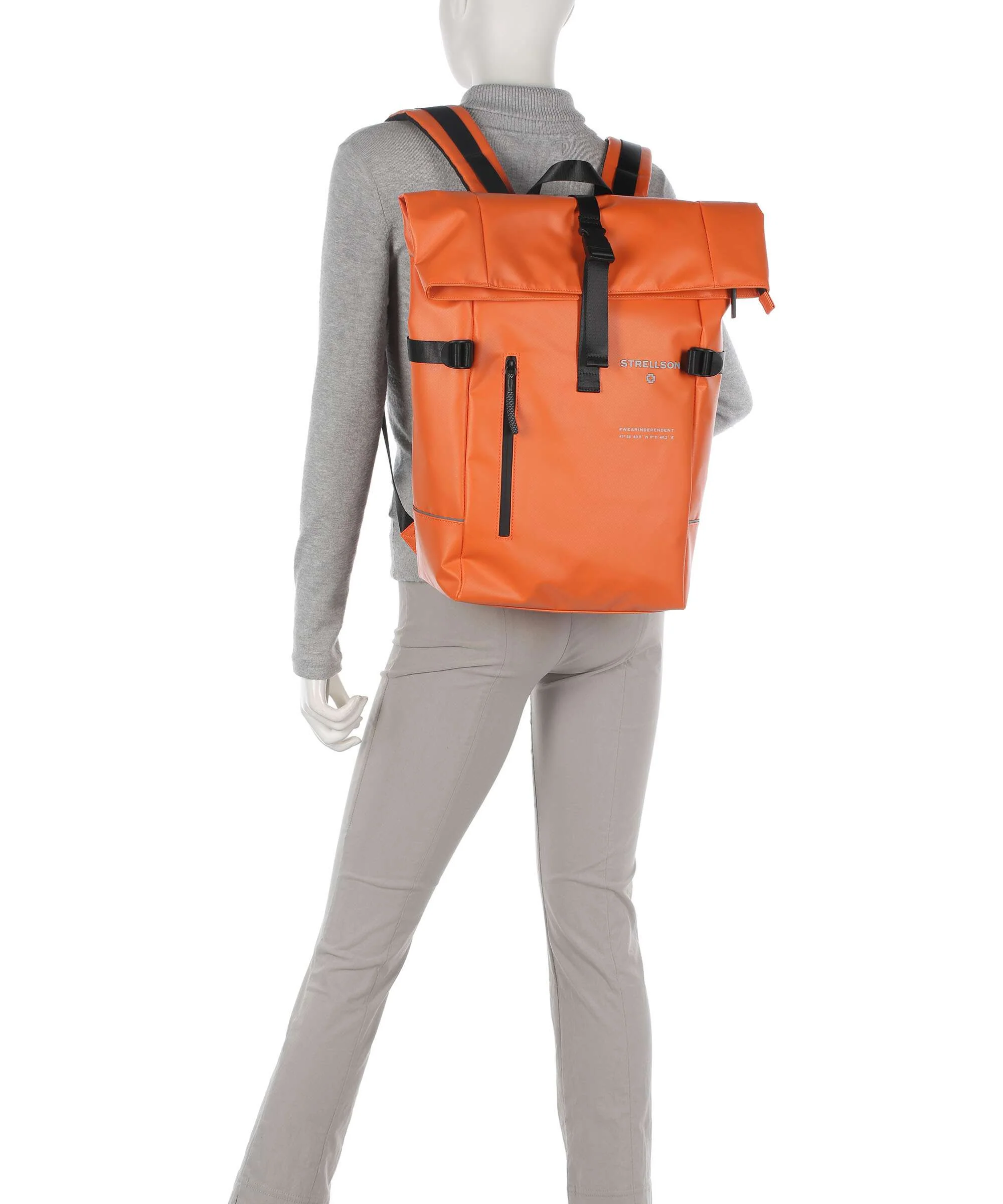 Strellson Stockwell 2.0 eddie Backpack orange - Image 3