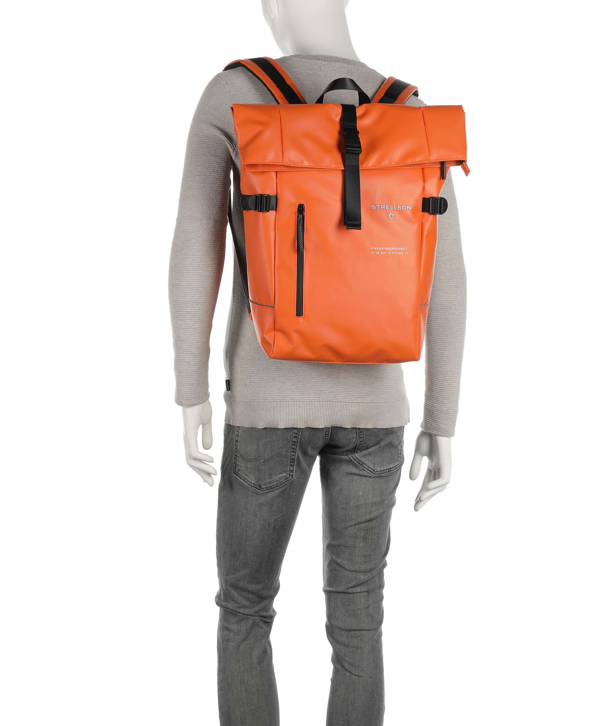 Strellson Stockwell 2.0 eddie Backpack orange - Image 4