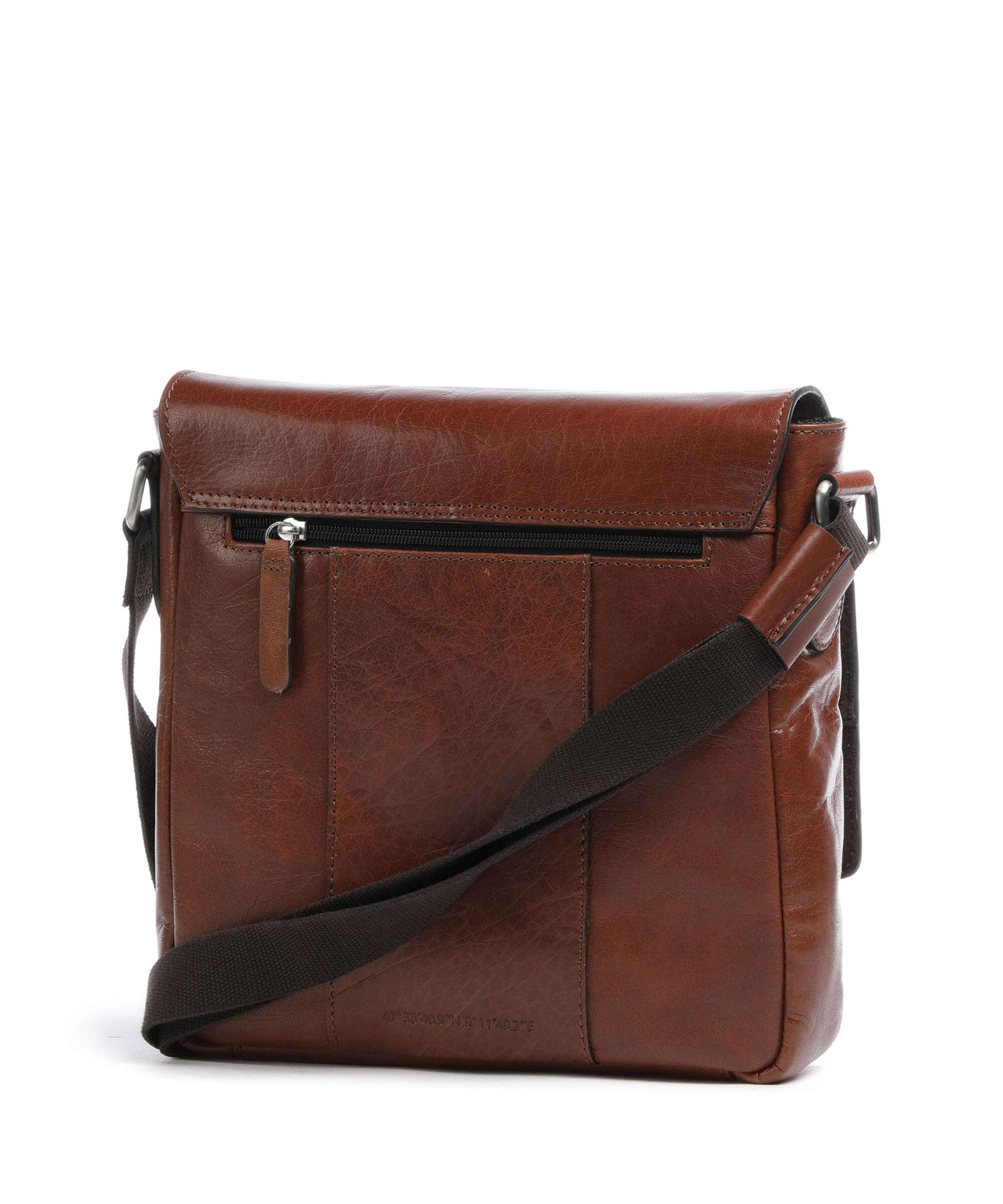 Strellson Swiss Cottage Clint Crossbody bag cognac - Image 2