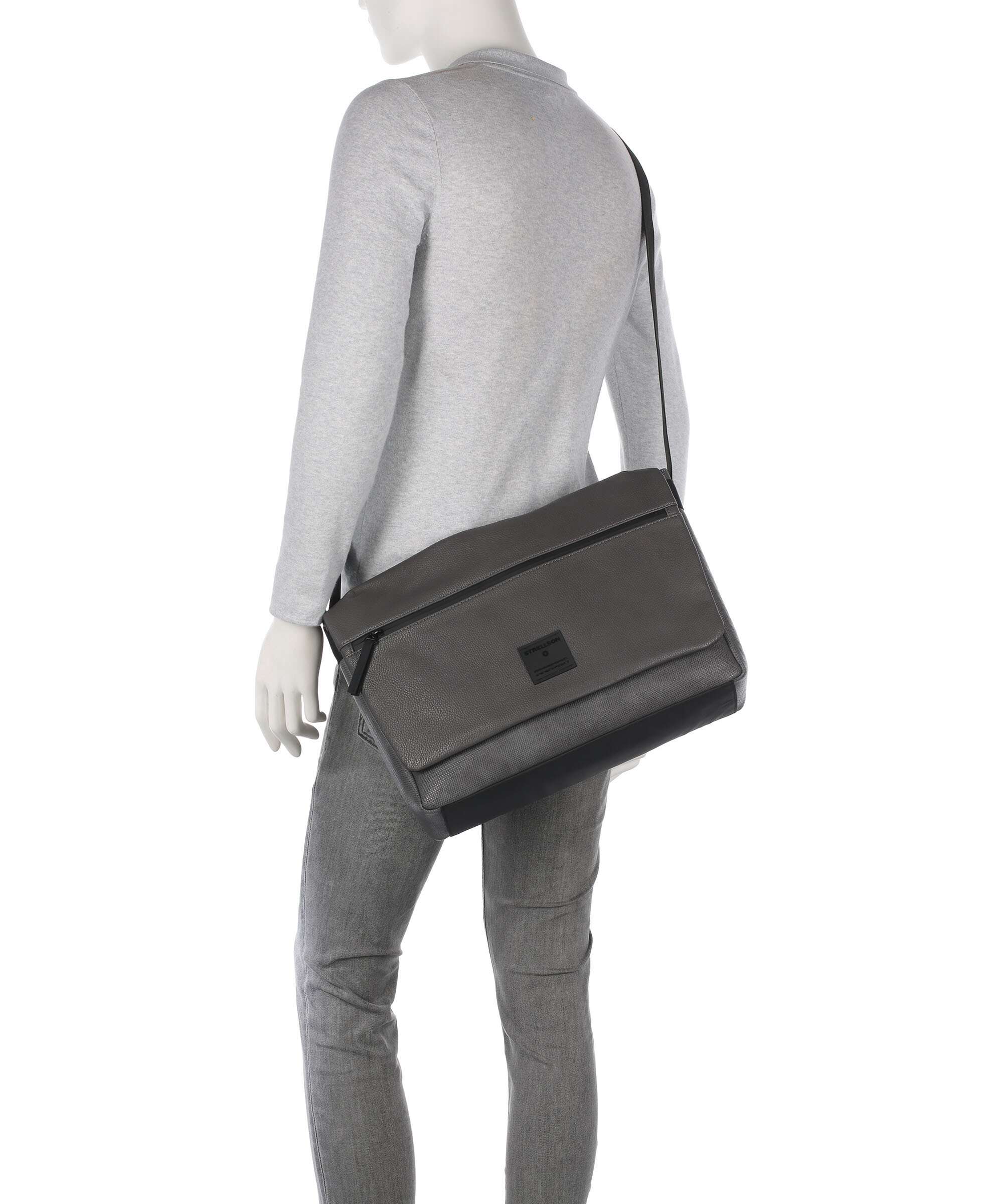 Strellson Westferry Messenger bag darkgrey - Image 3