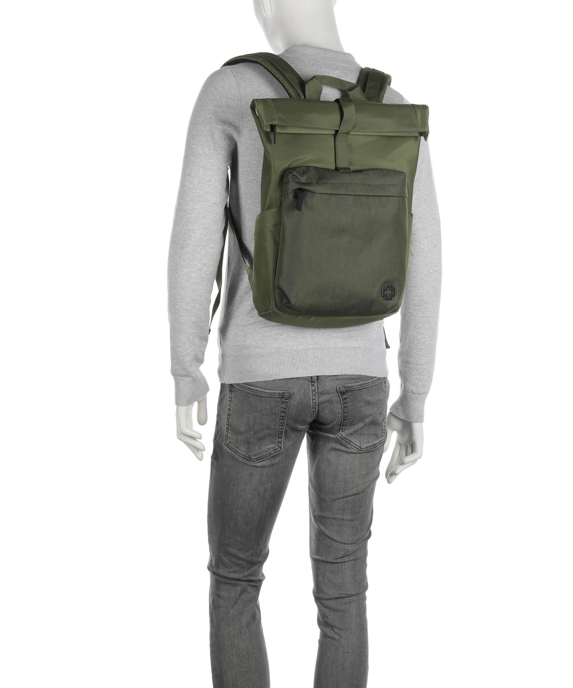 Strellson Wood Street Eddie Backpack khaki - Image 3
