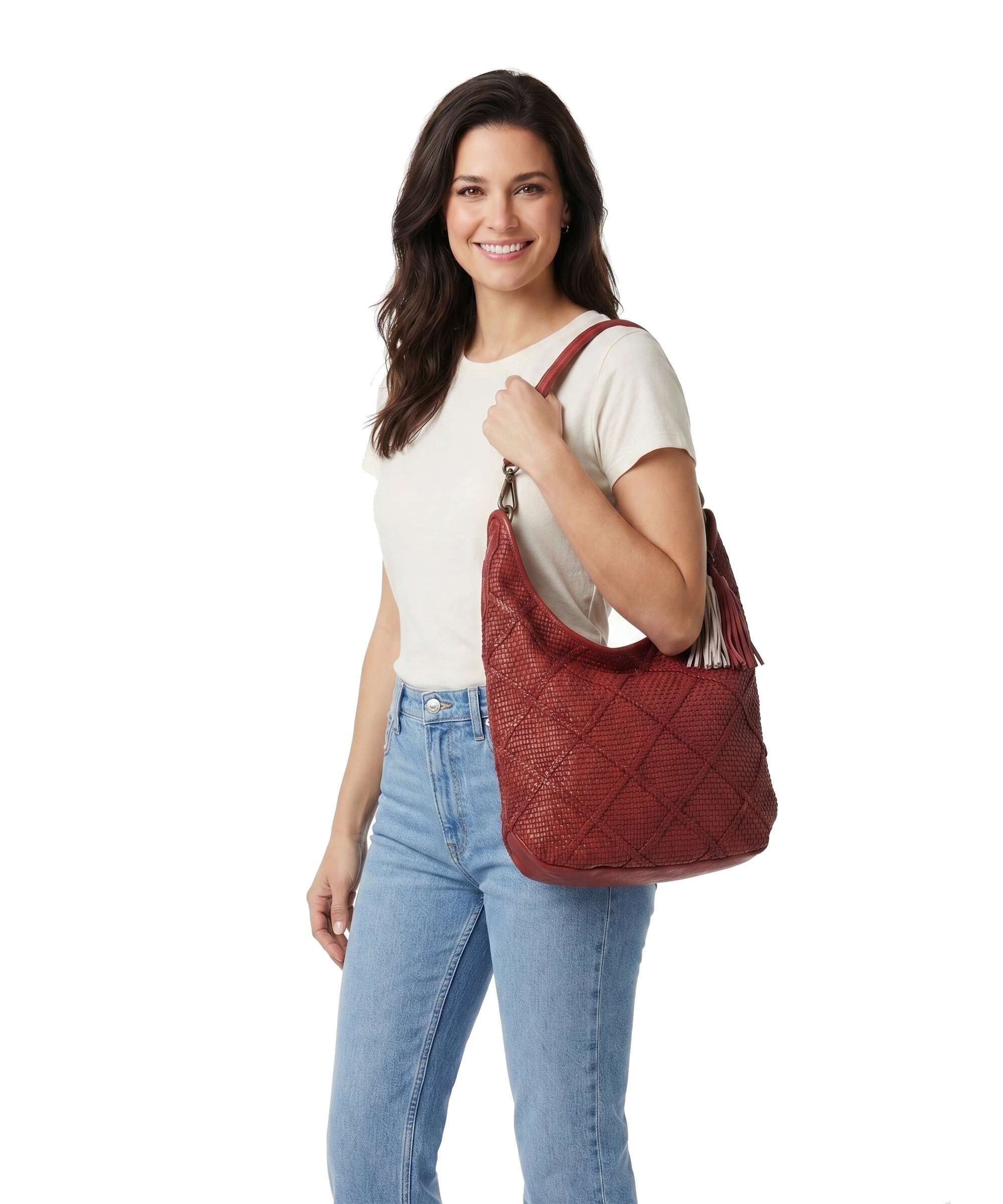 Taschendieb Wien Beatrixpark 2 Hobo bag burgundrausch - Image 3