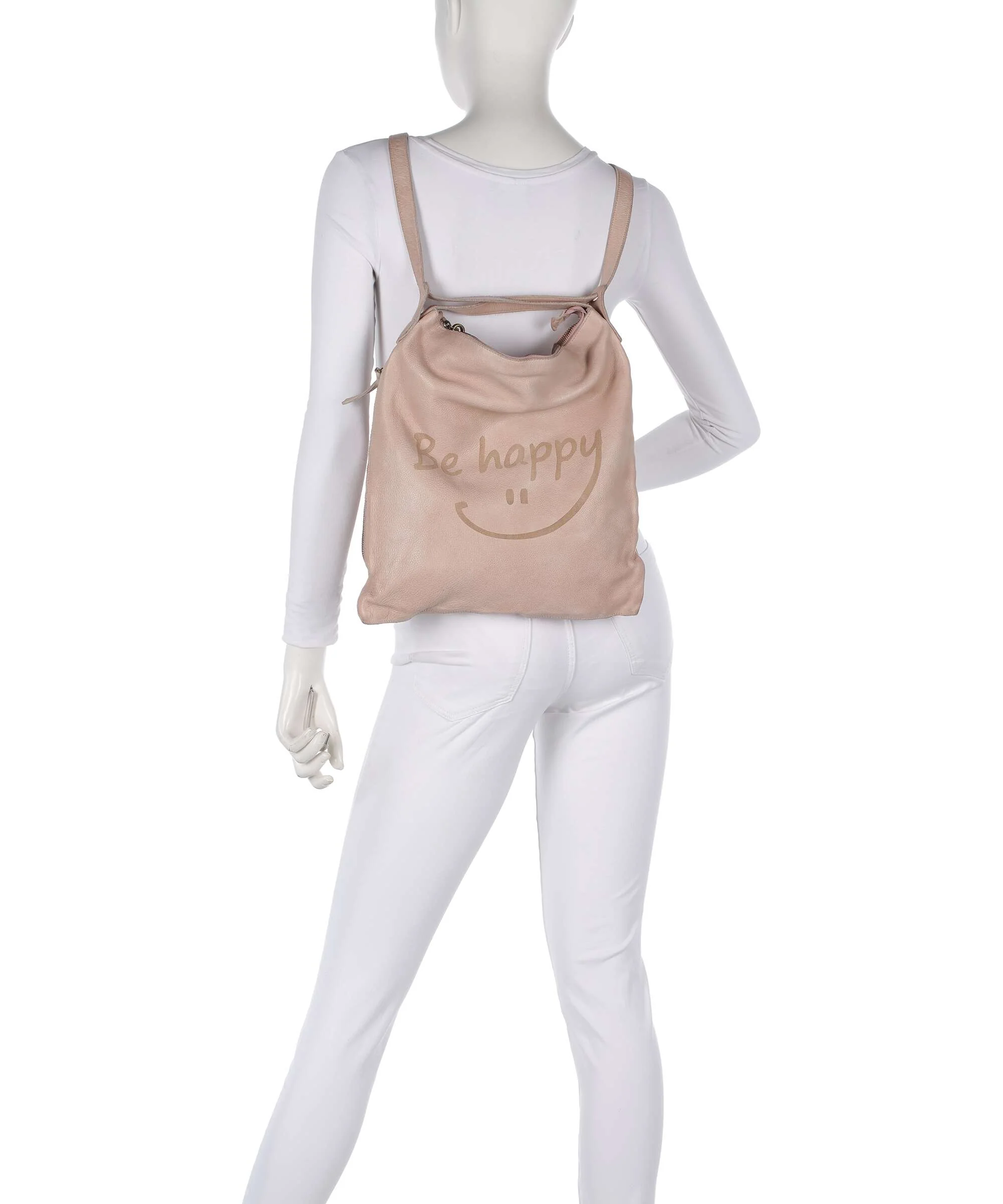 Taschendieb Wien Fröhlichgasse 3 Backpack bag linen rose - Image 4