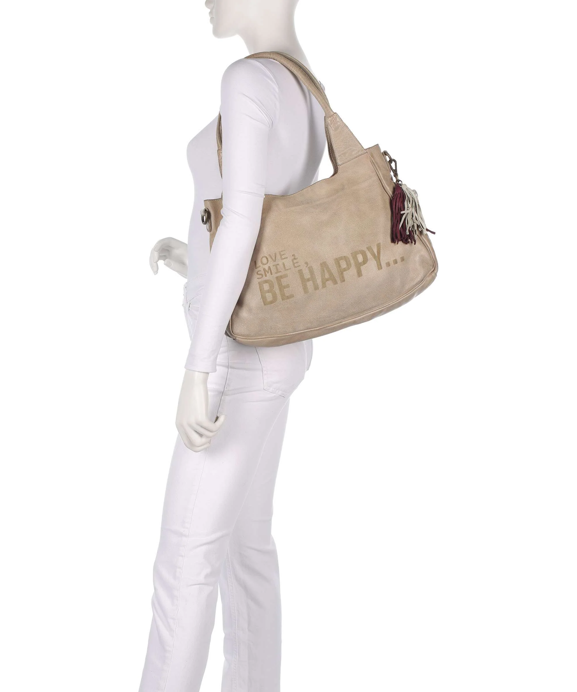 Taschendieb Wien Glücksbrücke 3 Shoulder bag cream - Image 3