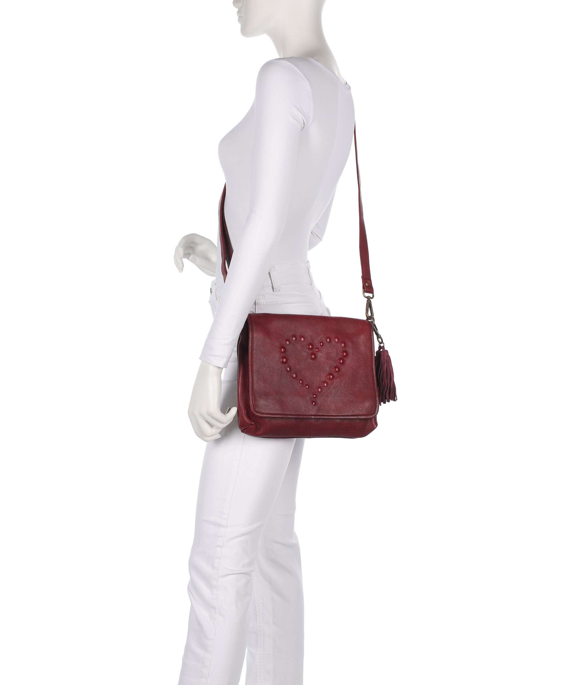Taschendieb Wien Herzoggasse 4 Crossbody bag red burgundy - Image 3
