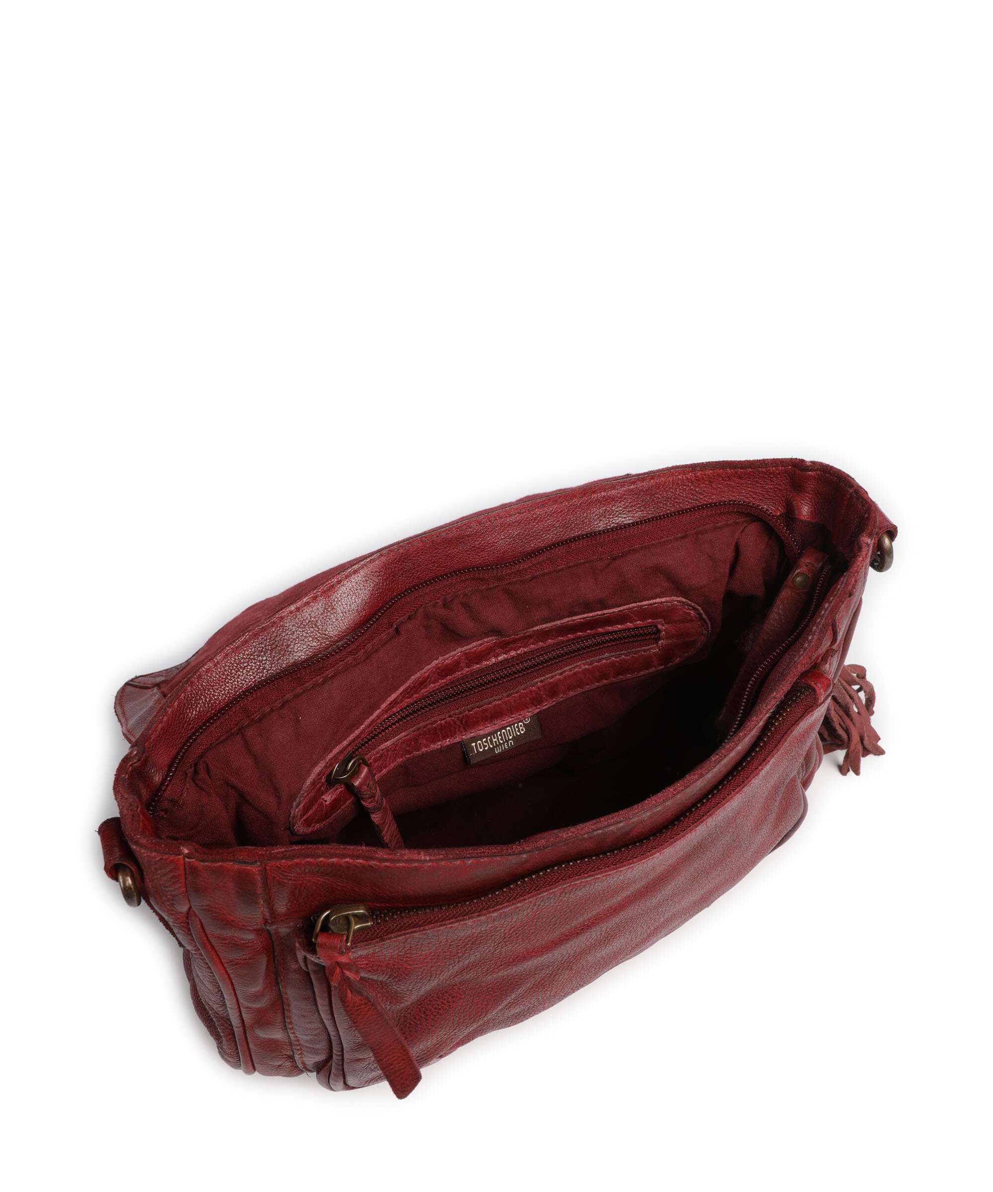 Taschendieb Wien Kaisterstrasse 6 Crossbody bag red burgundy - Image 6