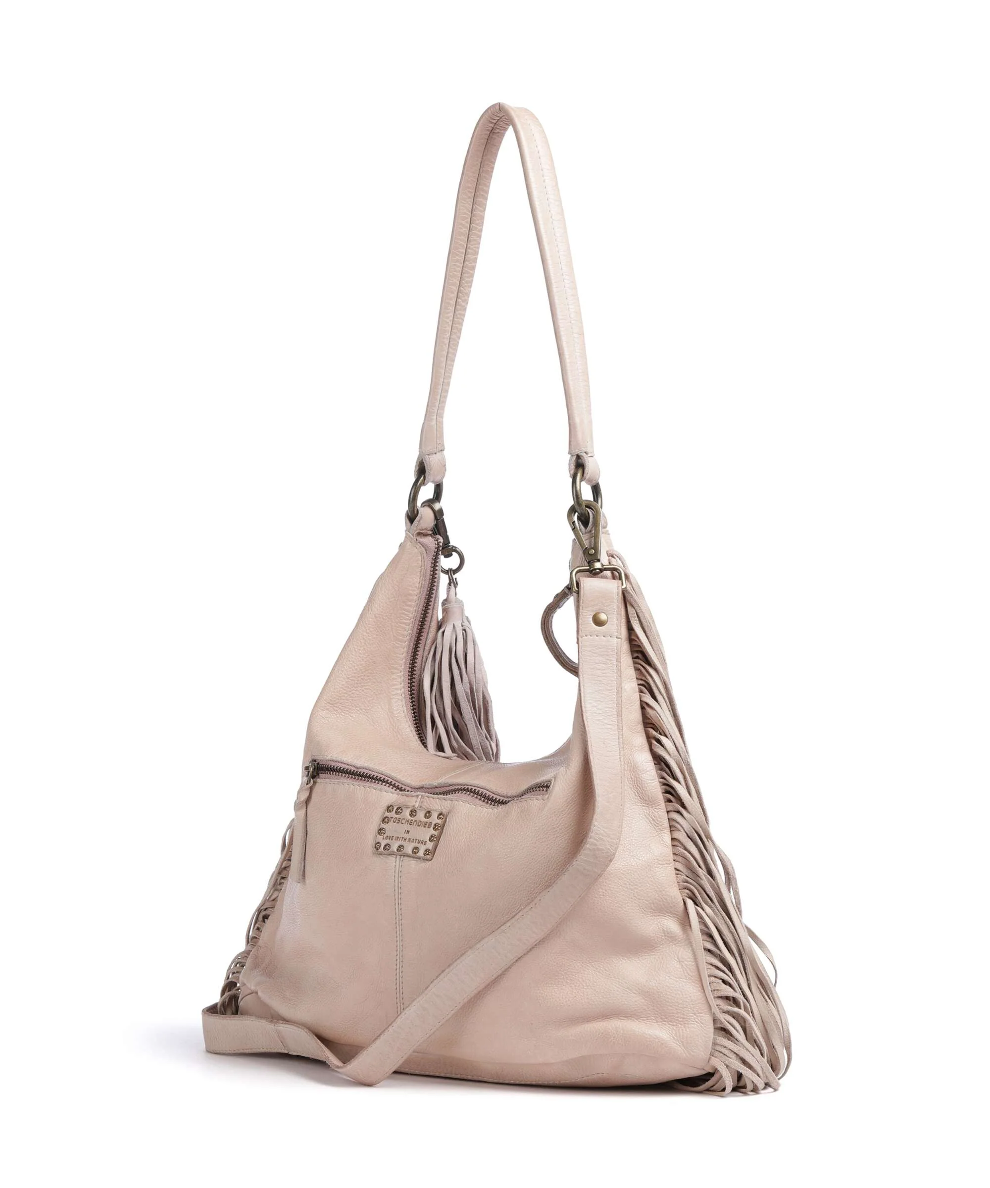 Taschendieb Wien Löwengasse 5x Hobo bag linen rose - Image 2
