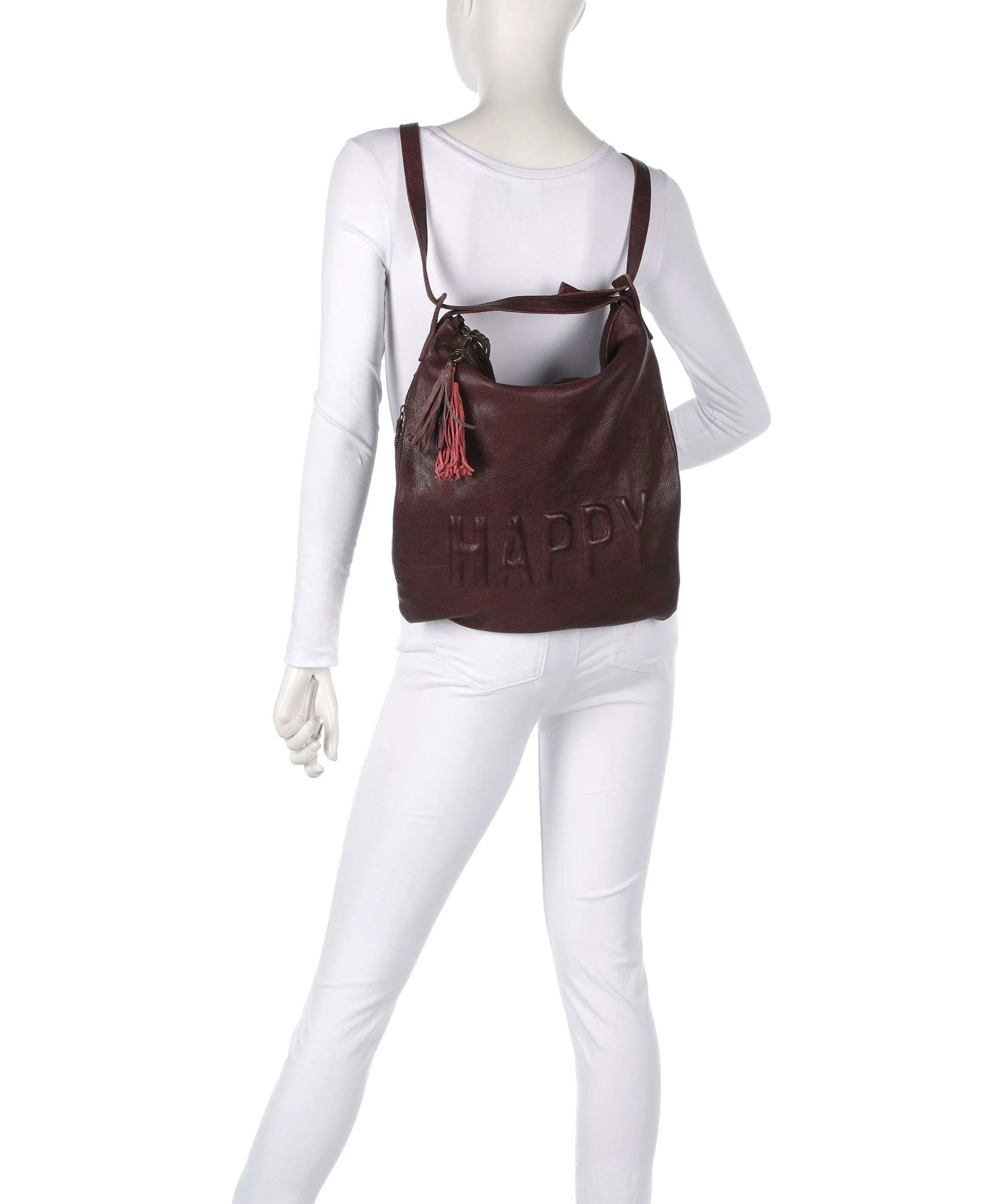Taschendieb Wien Paoliweg 3 Backpack bag brown brandy - Image 4