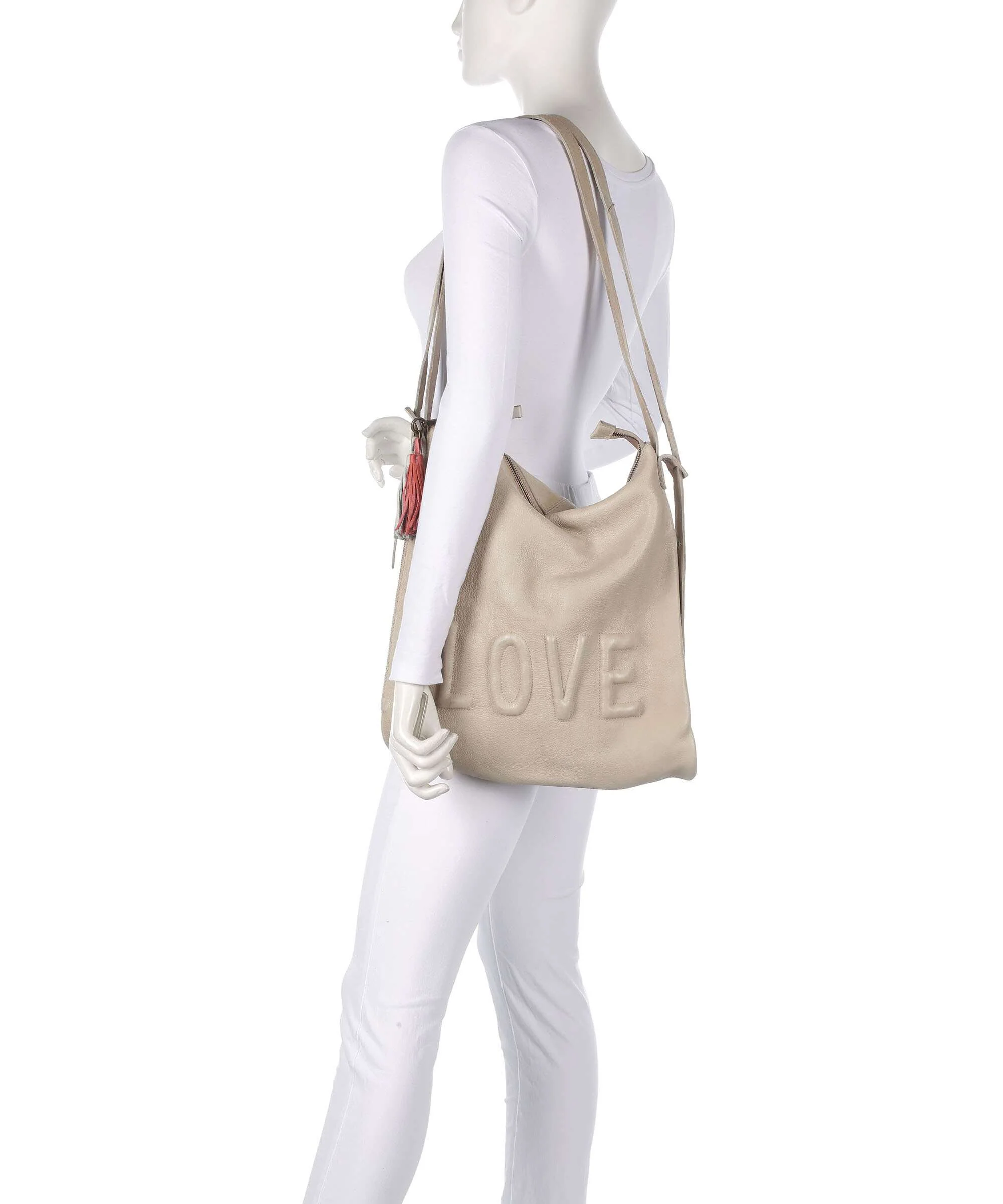 Taschendieb Wien Paoliweg 3 Backpack bag beige sand - Image 4