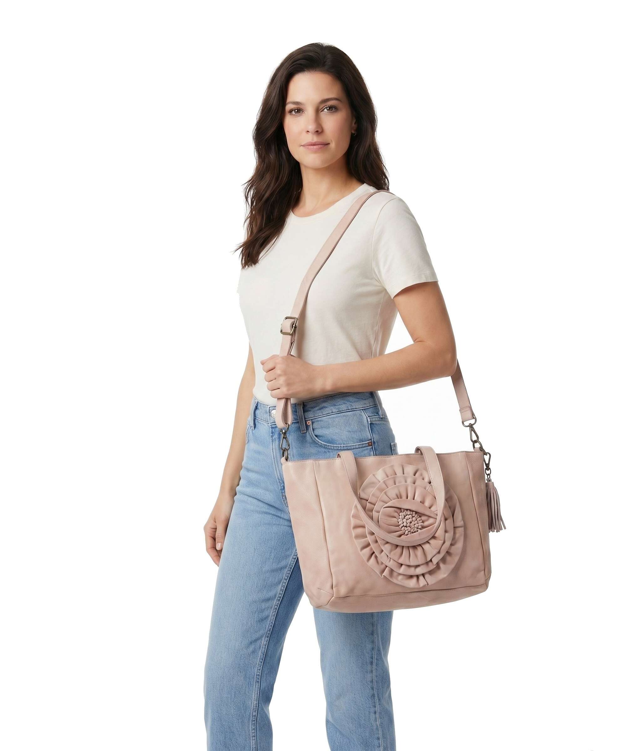Taschendieb Wien Rosenhügelstrasse 2 Tote bag linen rose - Image 3