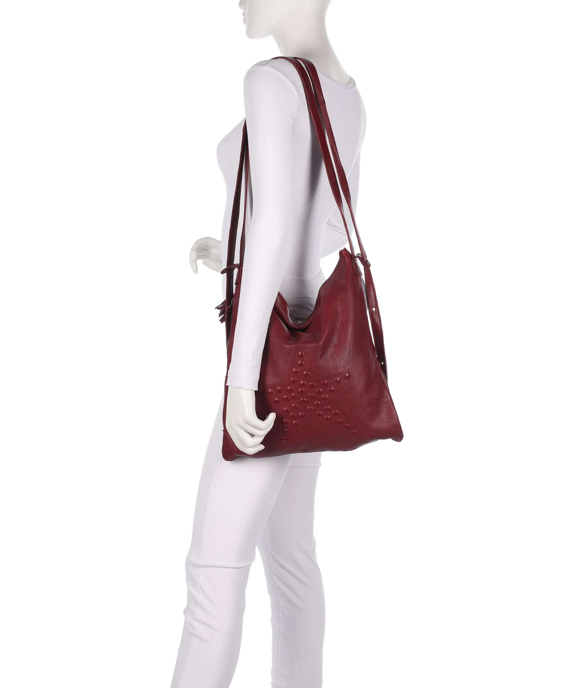 Taschendieb Wien Sternbergstrasse 4 Backpack bag red burgundy - Image 4