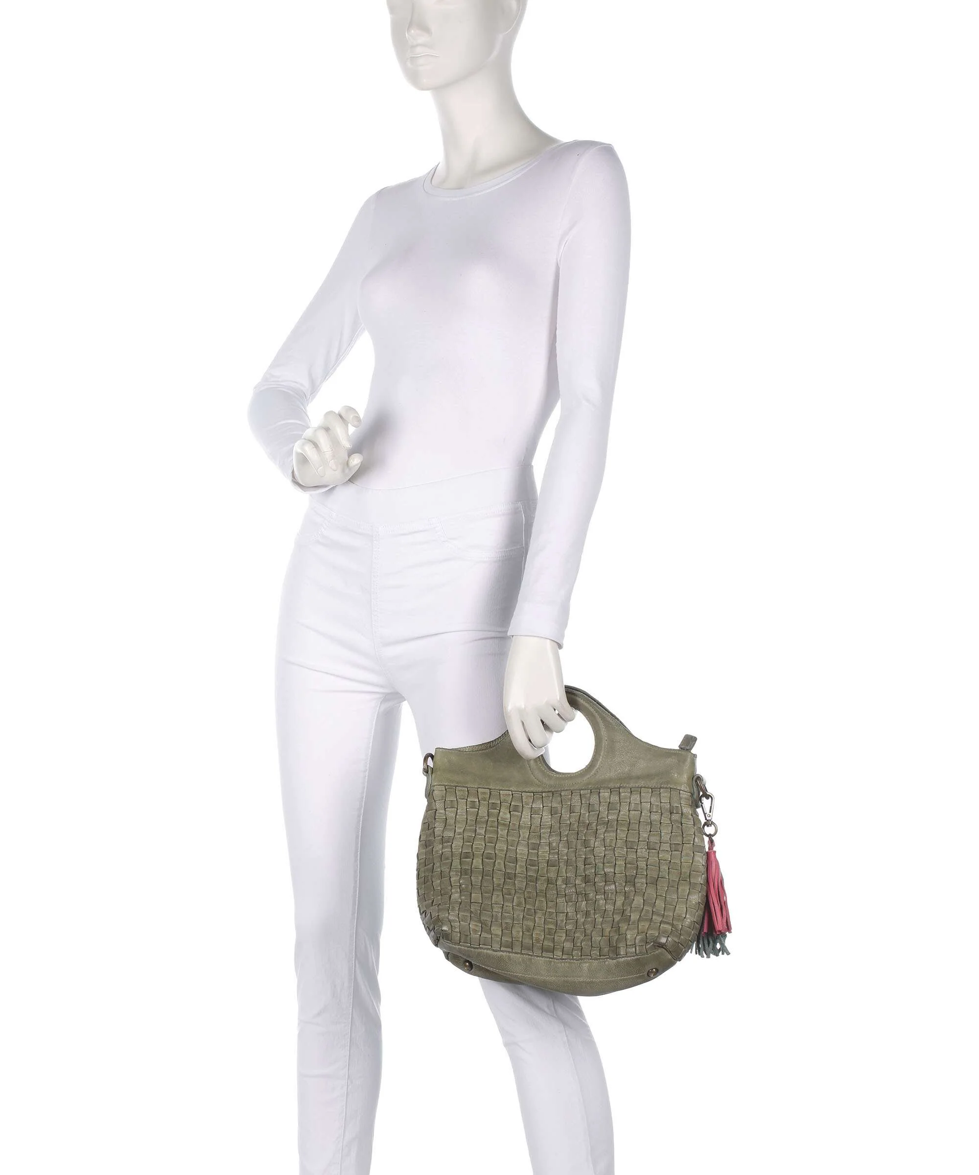 Taschendieb Wien Venusweg 1 Handbag green leaf - Image 3