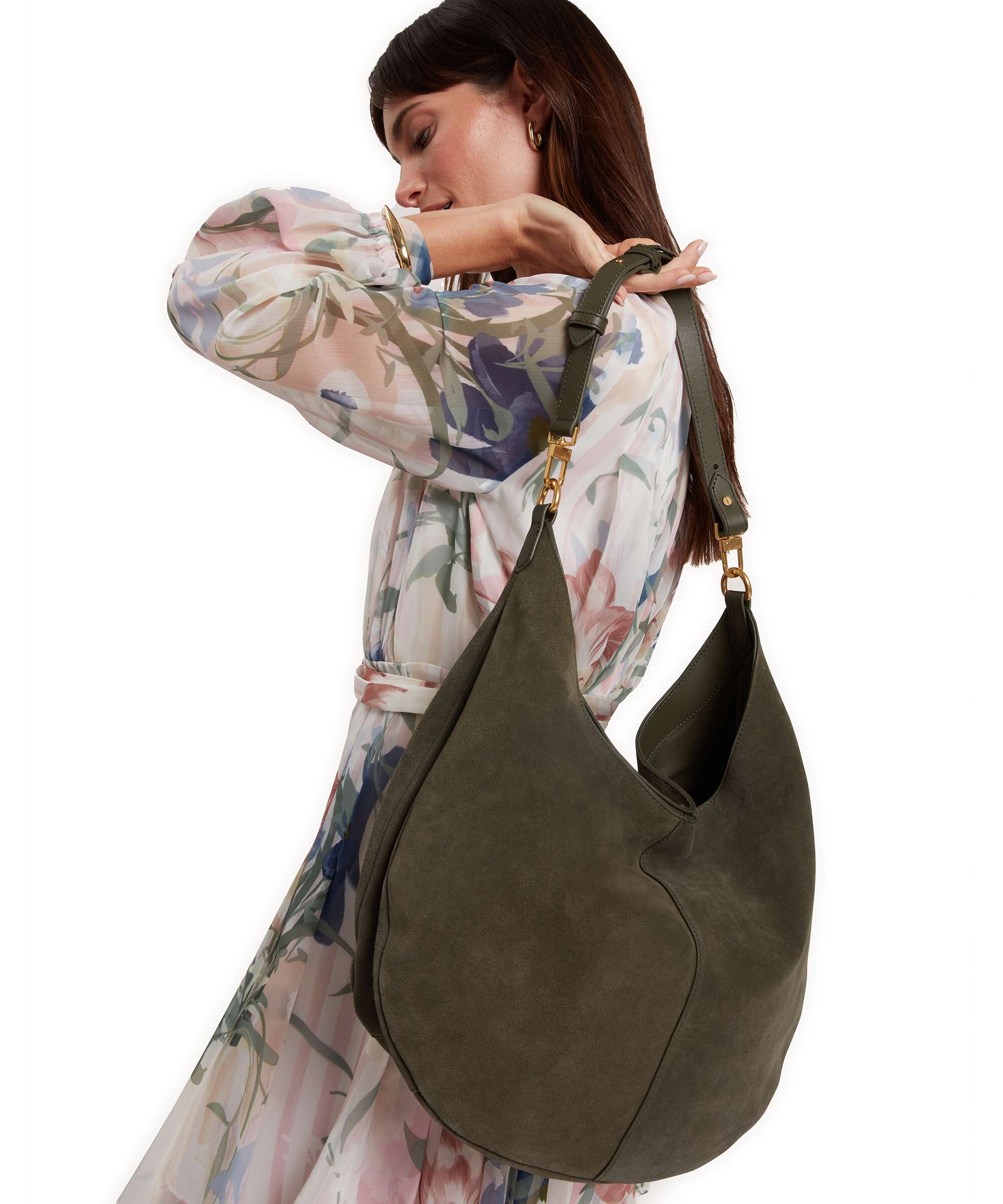 Ted Baker Amylisa Hobo bag dark green - Image 3