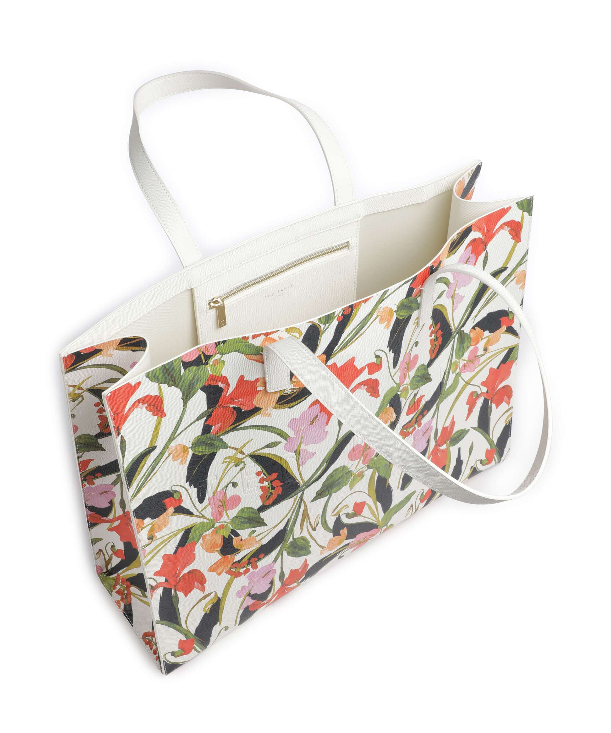 Ted Baker Florish Tote bag cream - Image 5