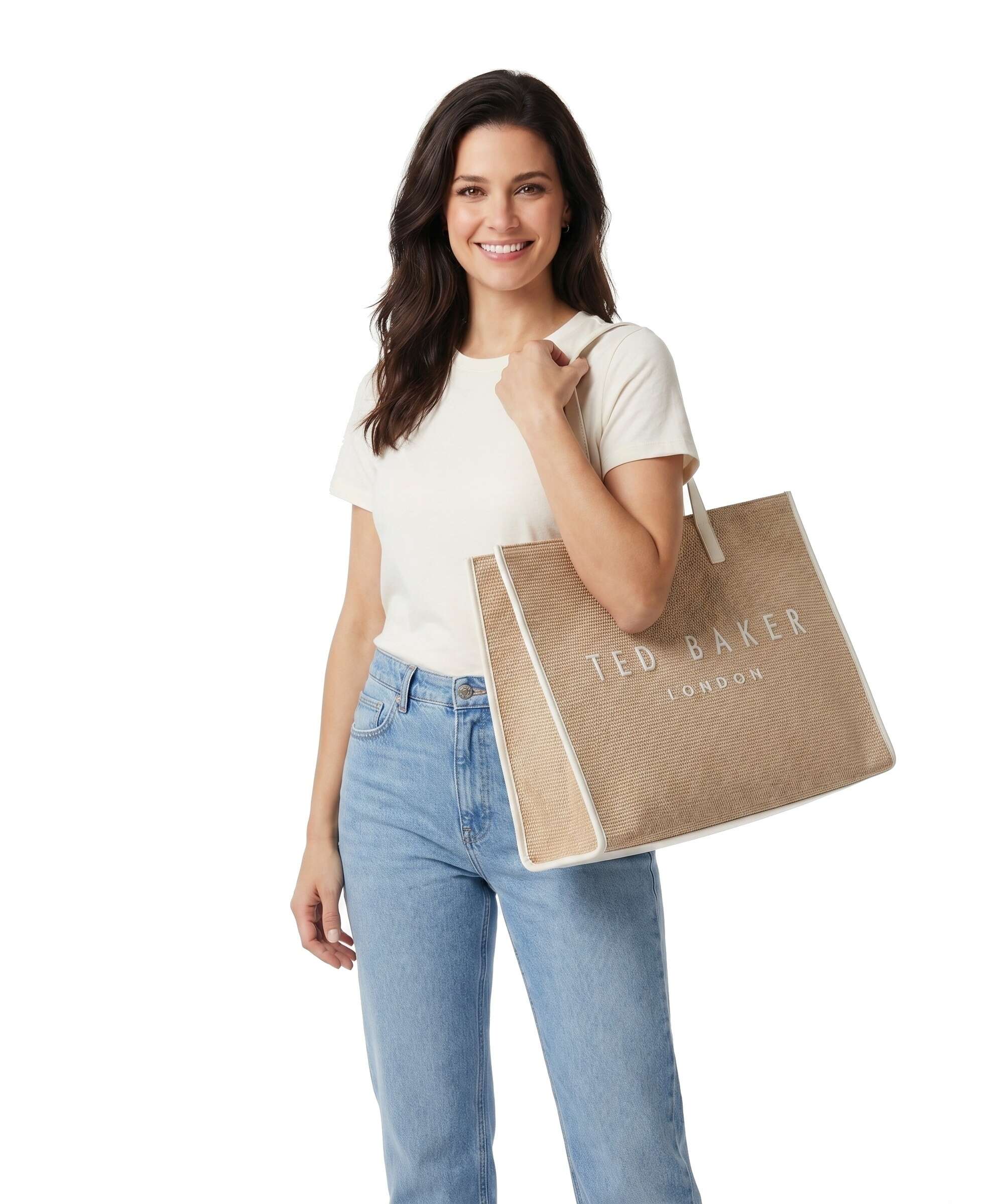 Ted Baker Pallmer Tote bag ivory - Image 3