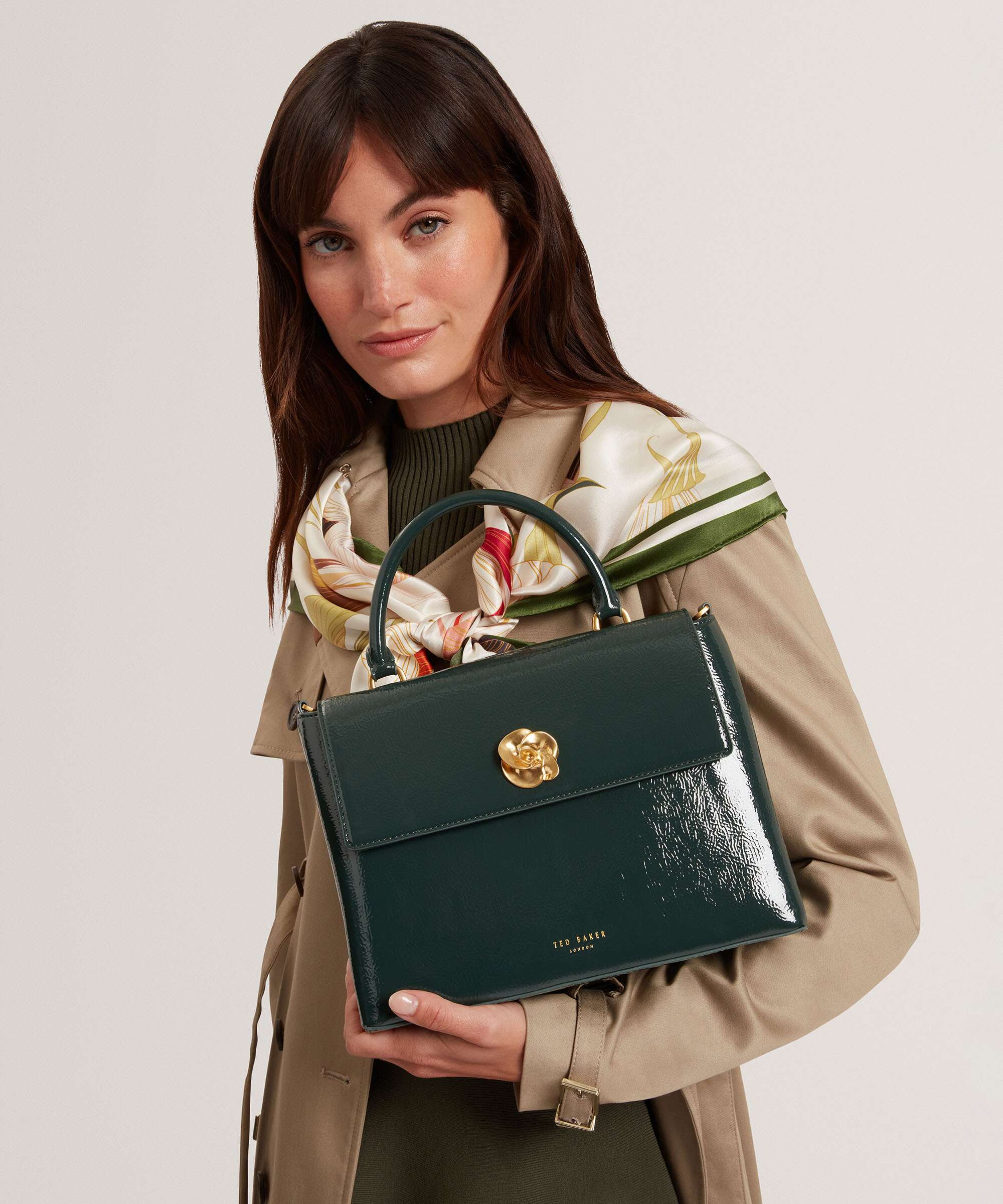 Ted Baker Rosenau Handbag dark green - Image 3