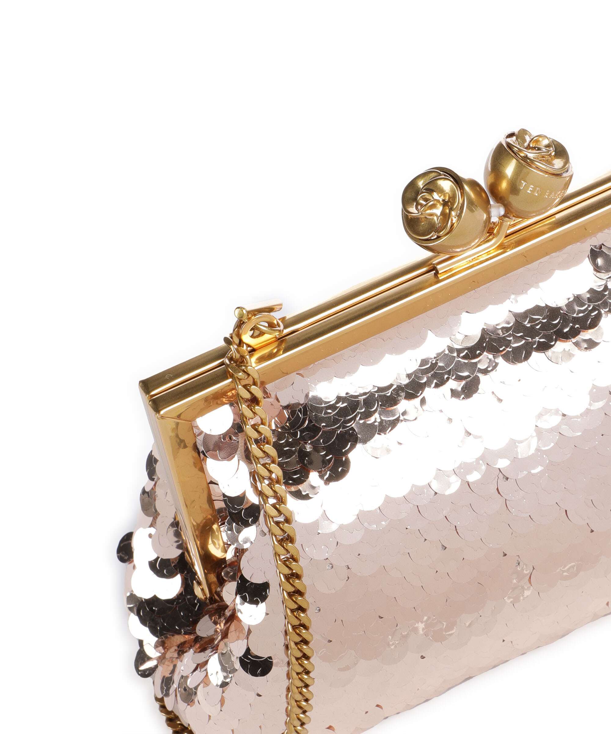 Ted Baker Sequinz Crossbody bag rose gold - Image 4
