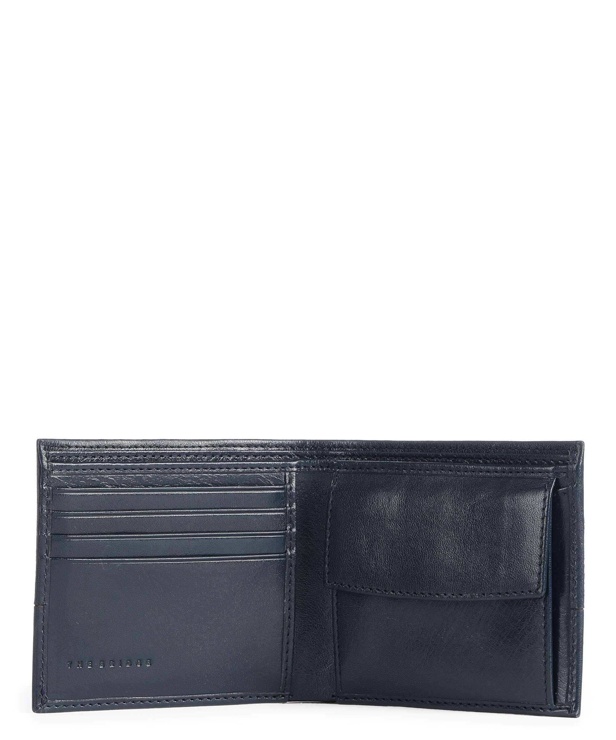 The Bridge Damiano Wallet dunkelblau - Image 2
