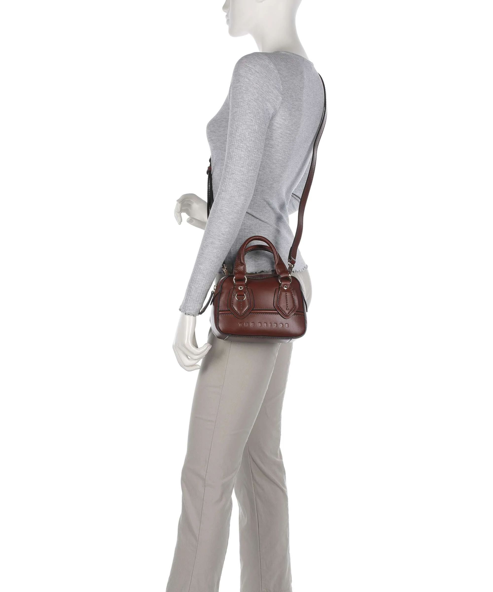 The Bridge Daphne Crossbody bag marrone - Image 3