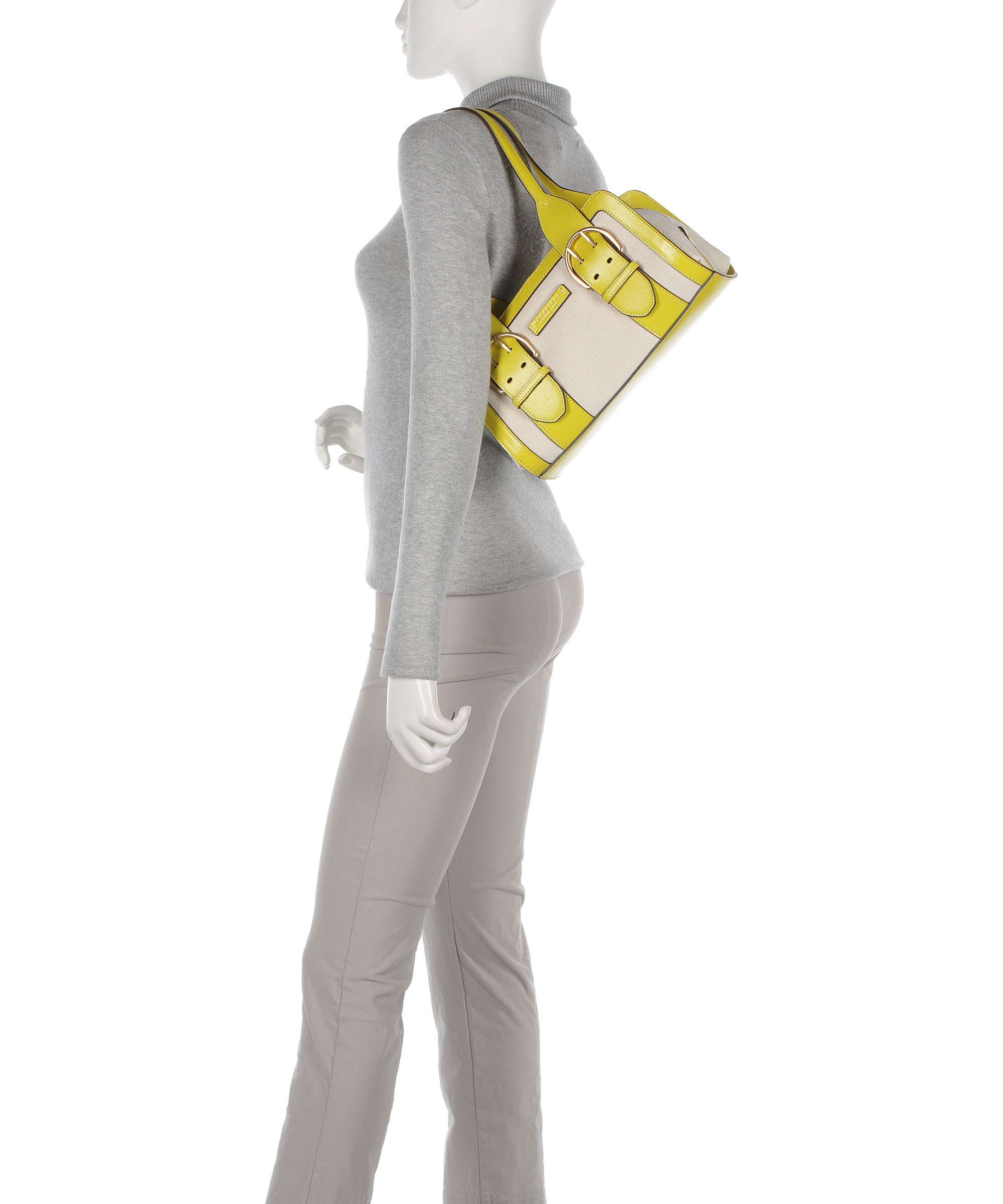 The Bridge Elena Wow Shoulder bag lime - Image 3
