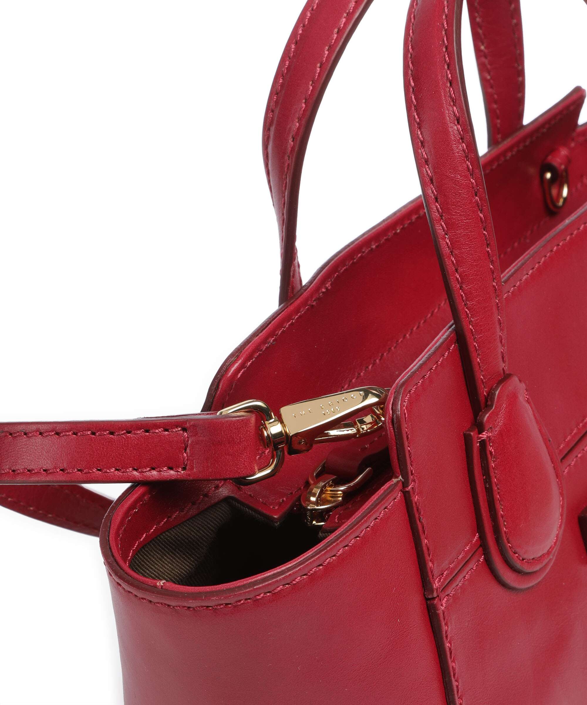 The Bridge Elettra Handbag berry - Image 4