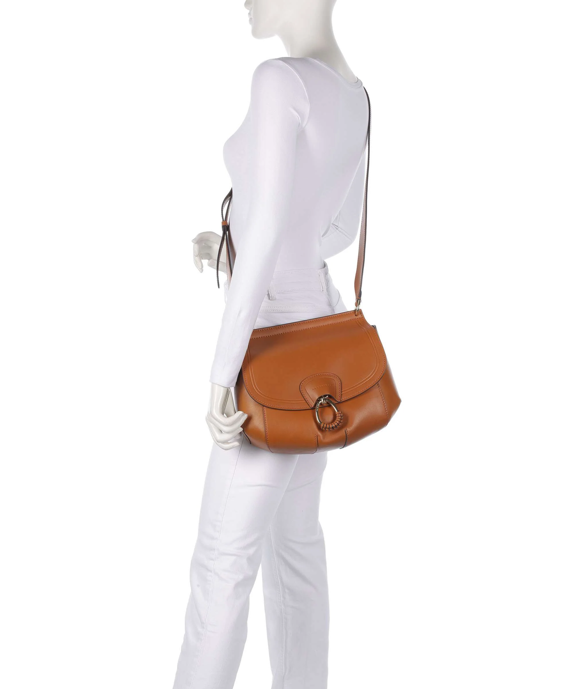 The Bridge Erica Crossbody bag cognac - Image 3