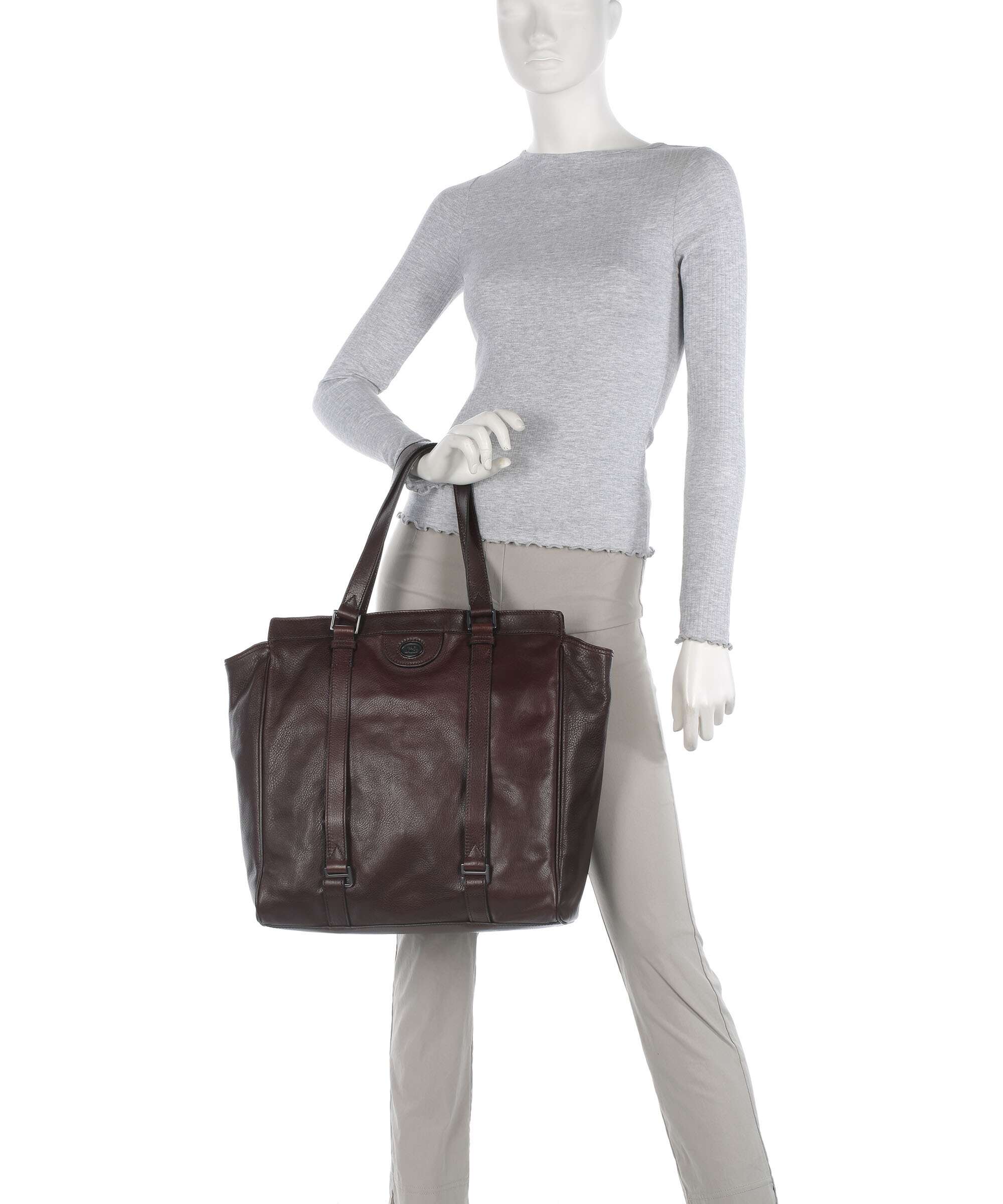 The Bridge Fabio Tote bag castagna - Image 3