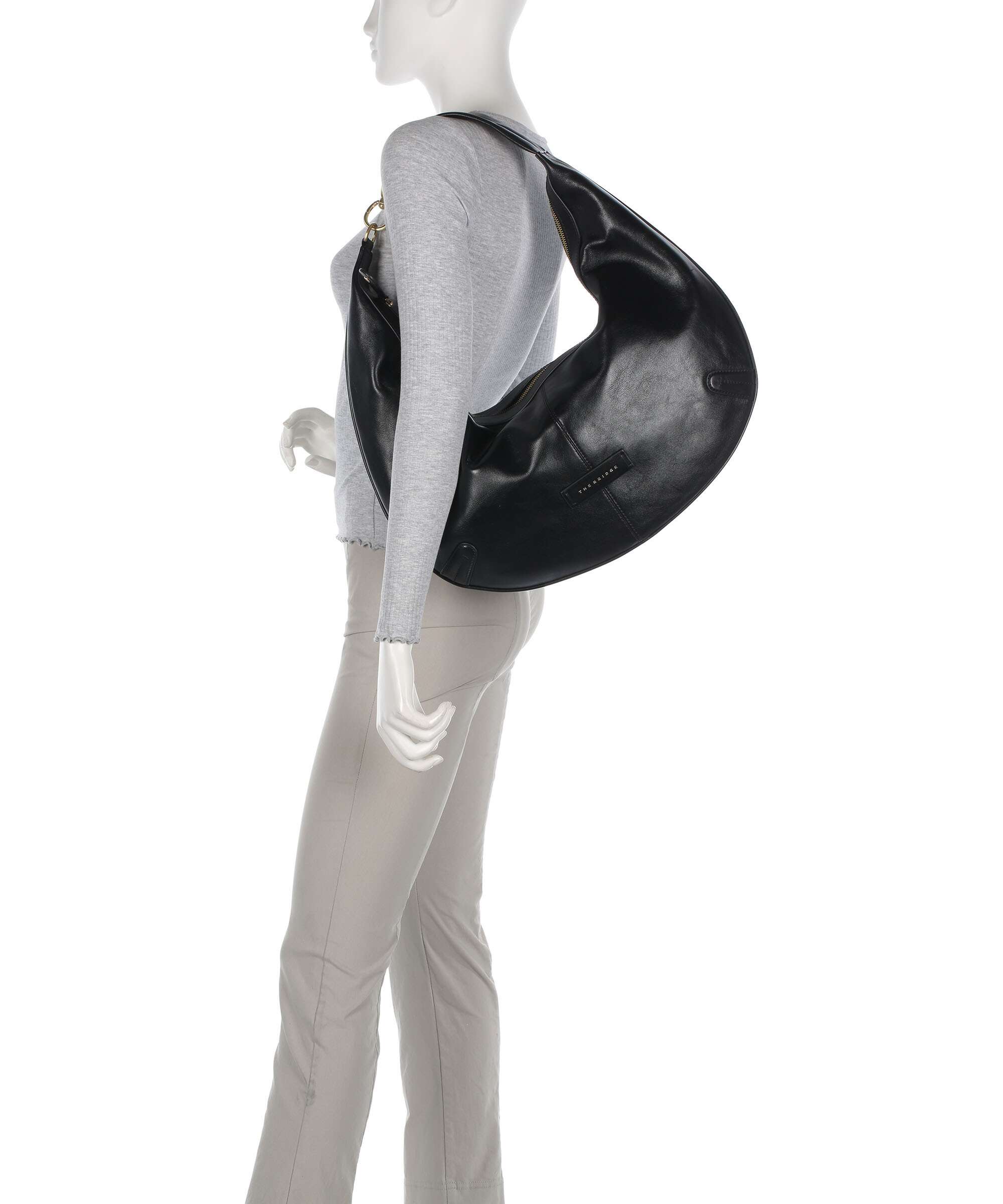 The Bridge Flavia Hobo bag nero - Image 3
