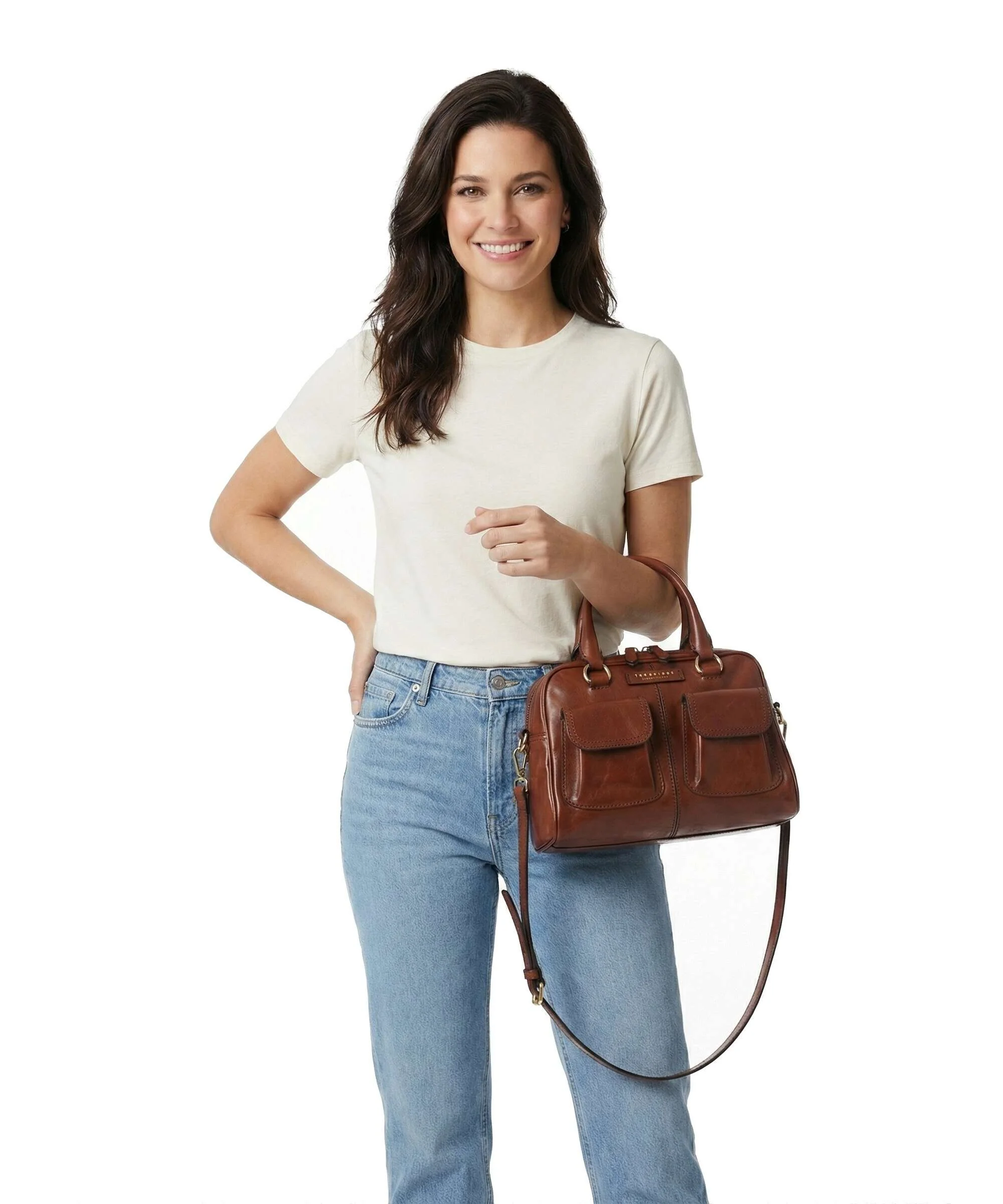 The Bridge Flora Handbag marrone - Image 3