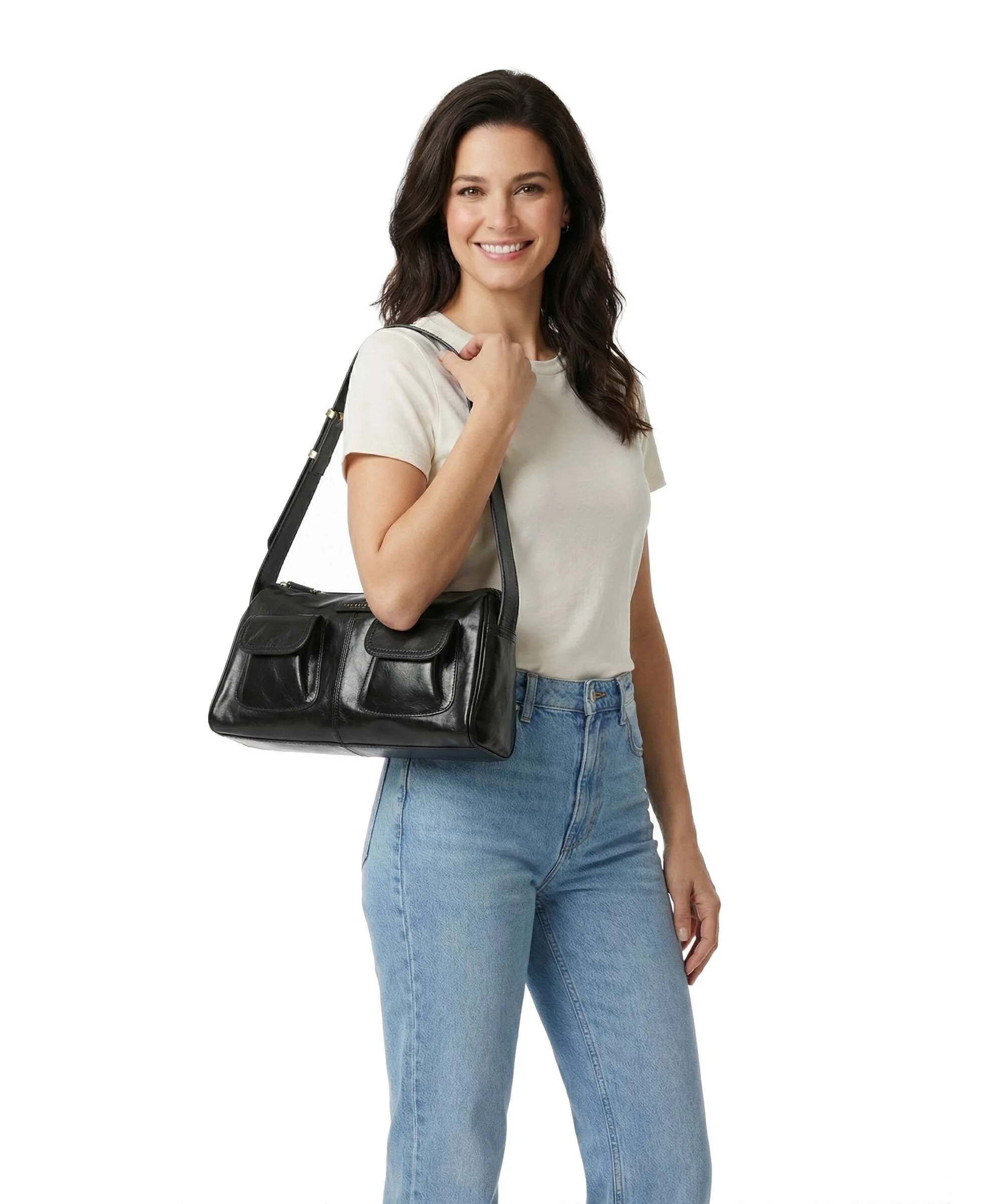 The Bridge Flora Shoulder bag nero - Image 3