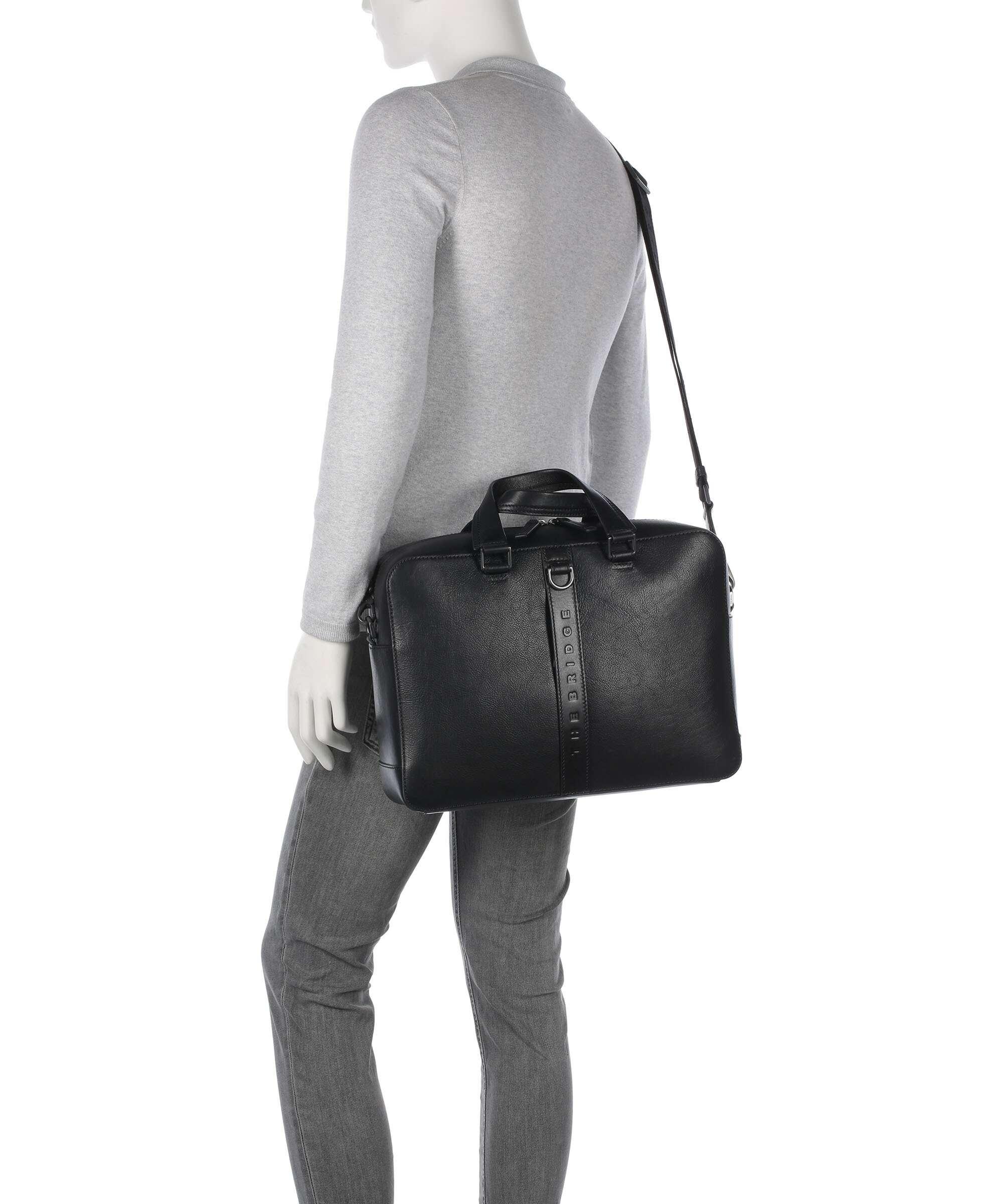 The Bridge Giacomo Briefcase black - Image 3