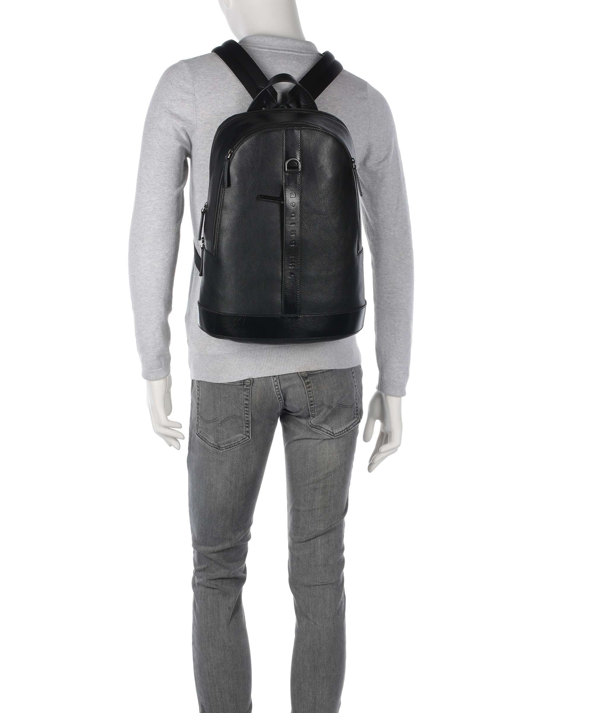The Bridge Giacomo Laptop backpack black - Image 3