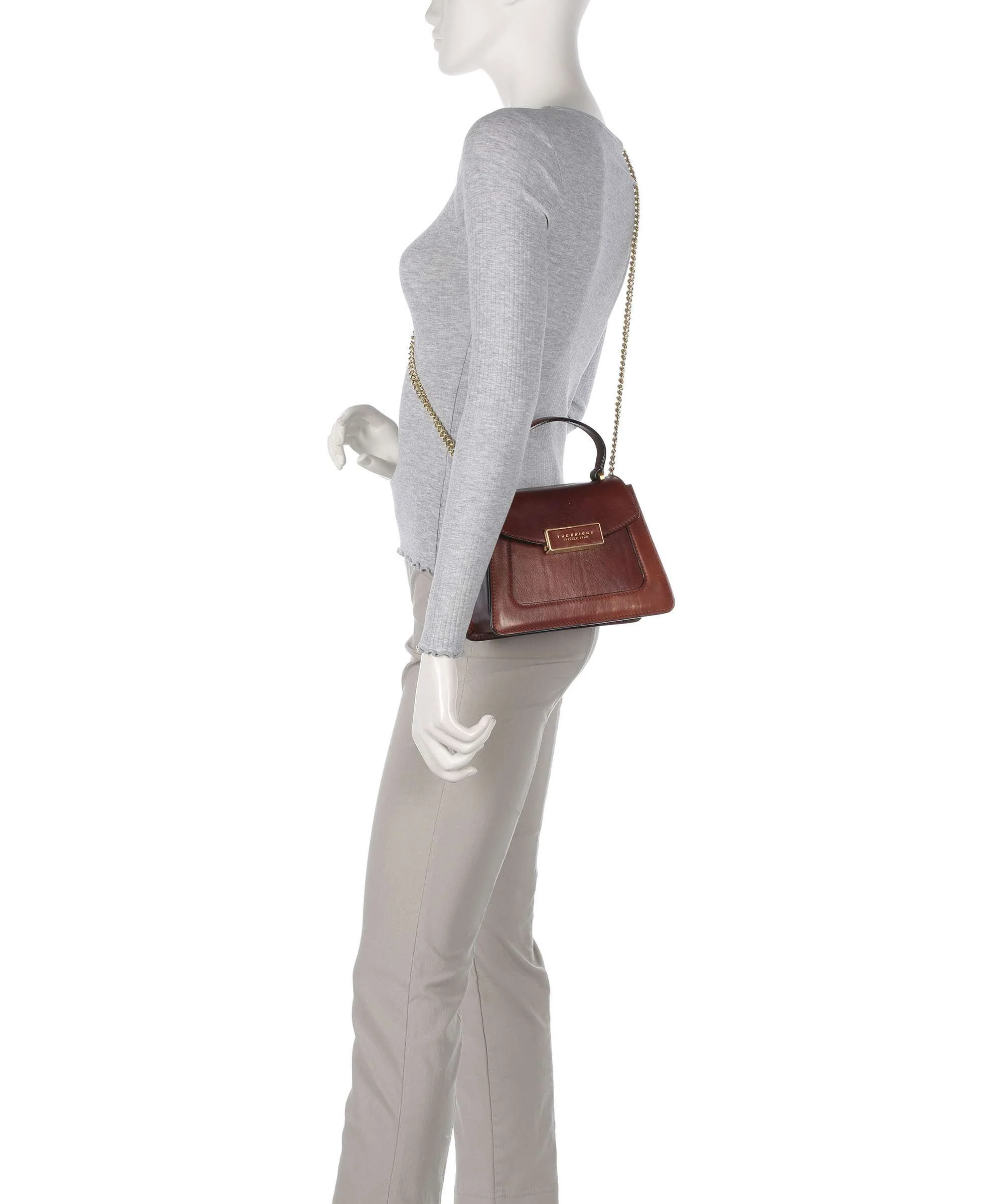 The Bridge Ginevra Crossbody bag brown - Image 3