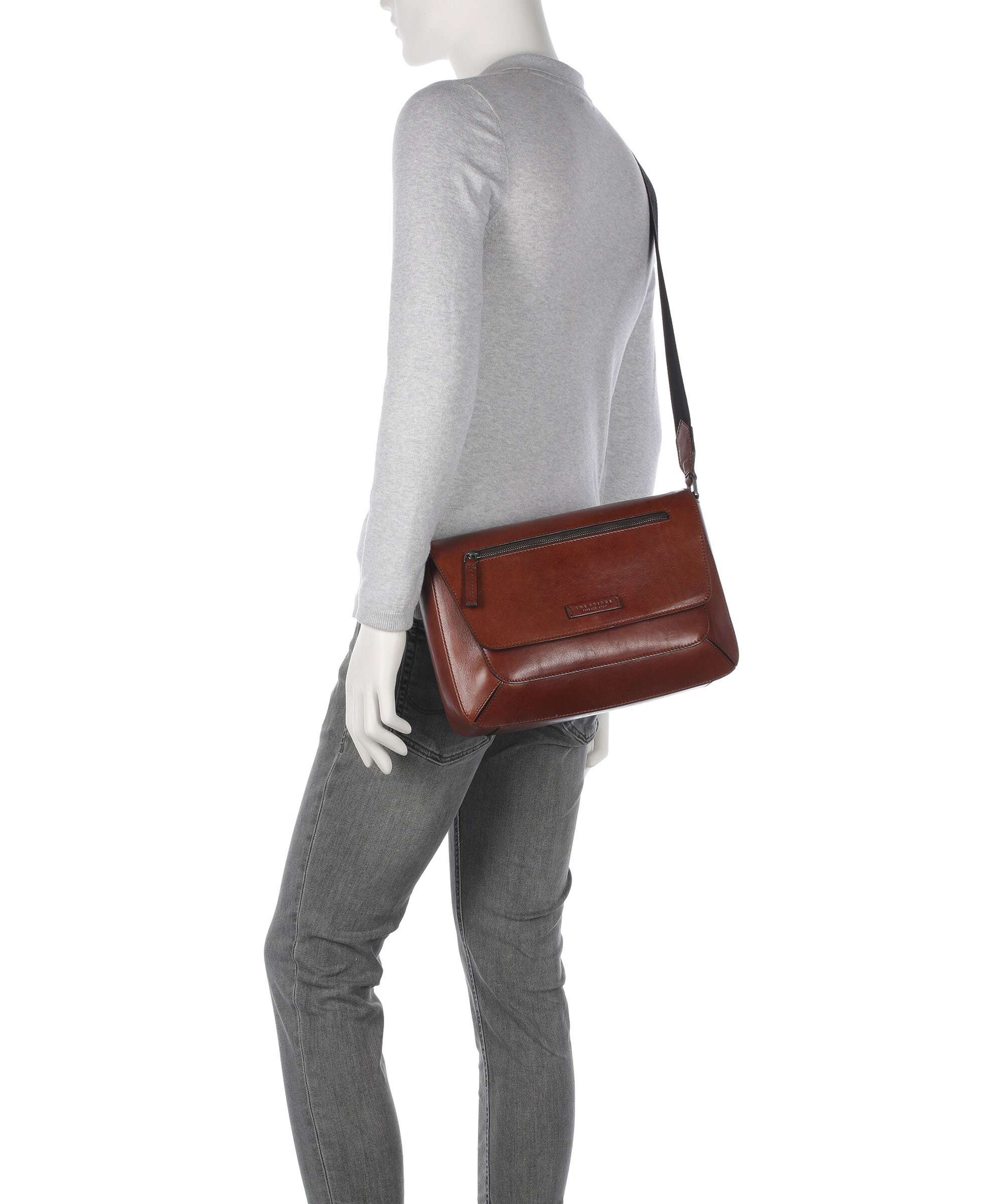 The Bridge Giulio Messenger bag brown - Image 3
