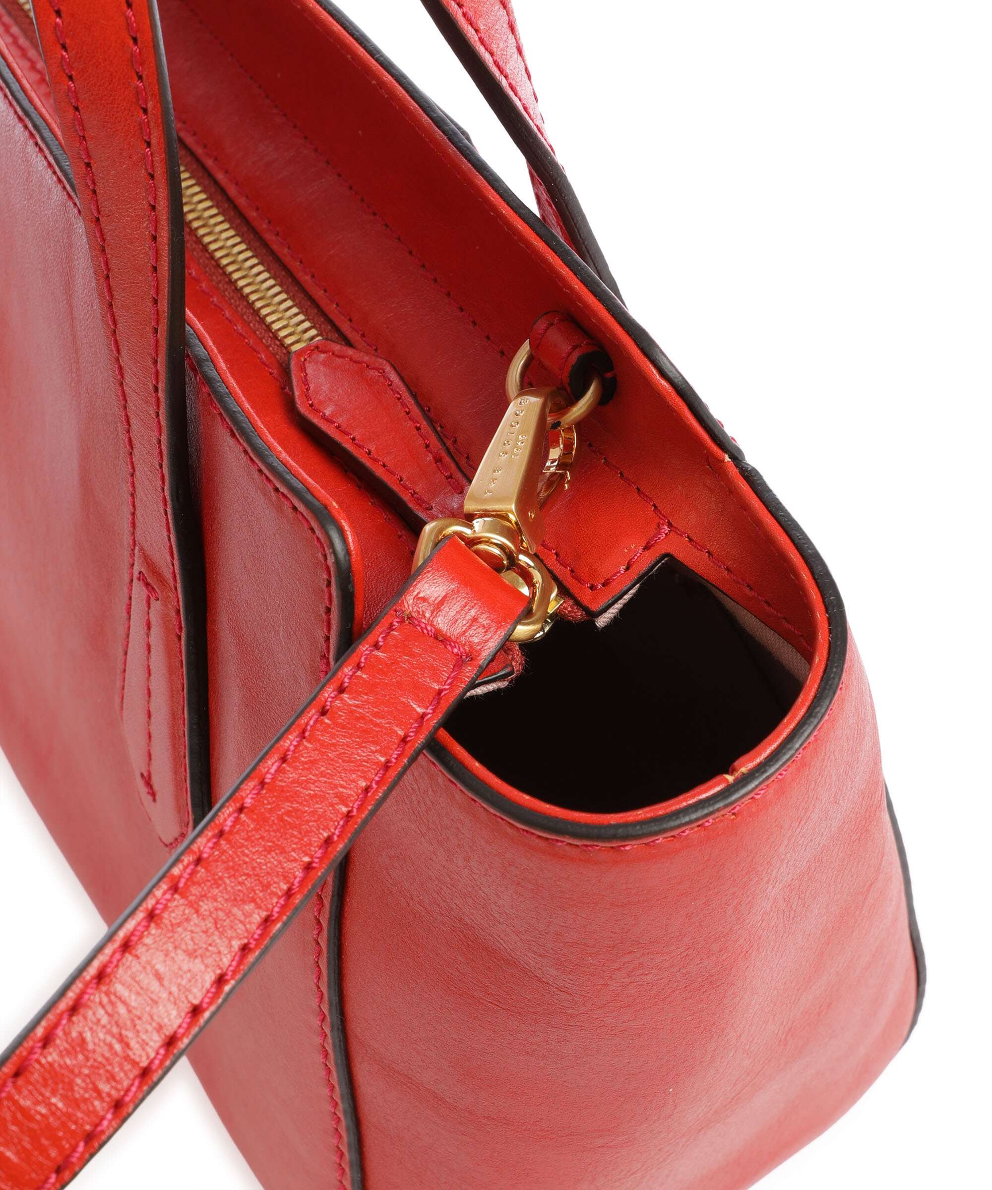 The Bridge Gloria Handbag arancio bruciato/oro - Image 4