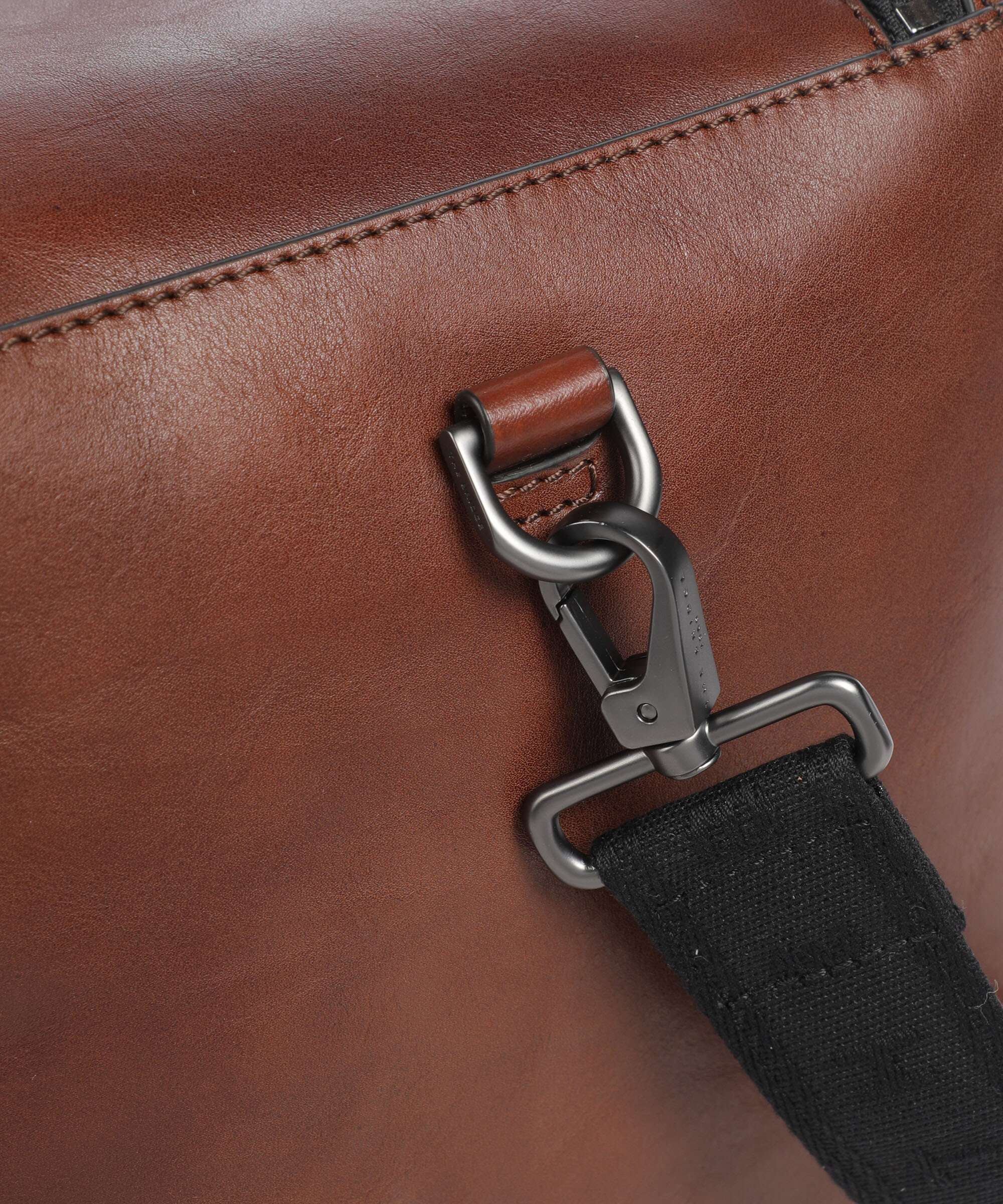 The Bridge Iacopo Weekend bag marrone/rut scamosciato opaco - Image 3