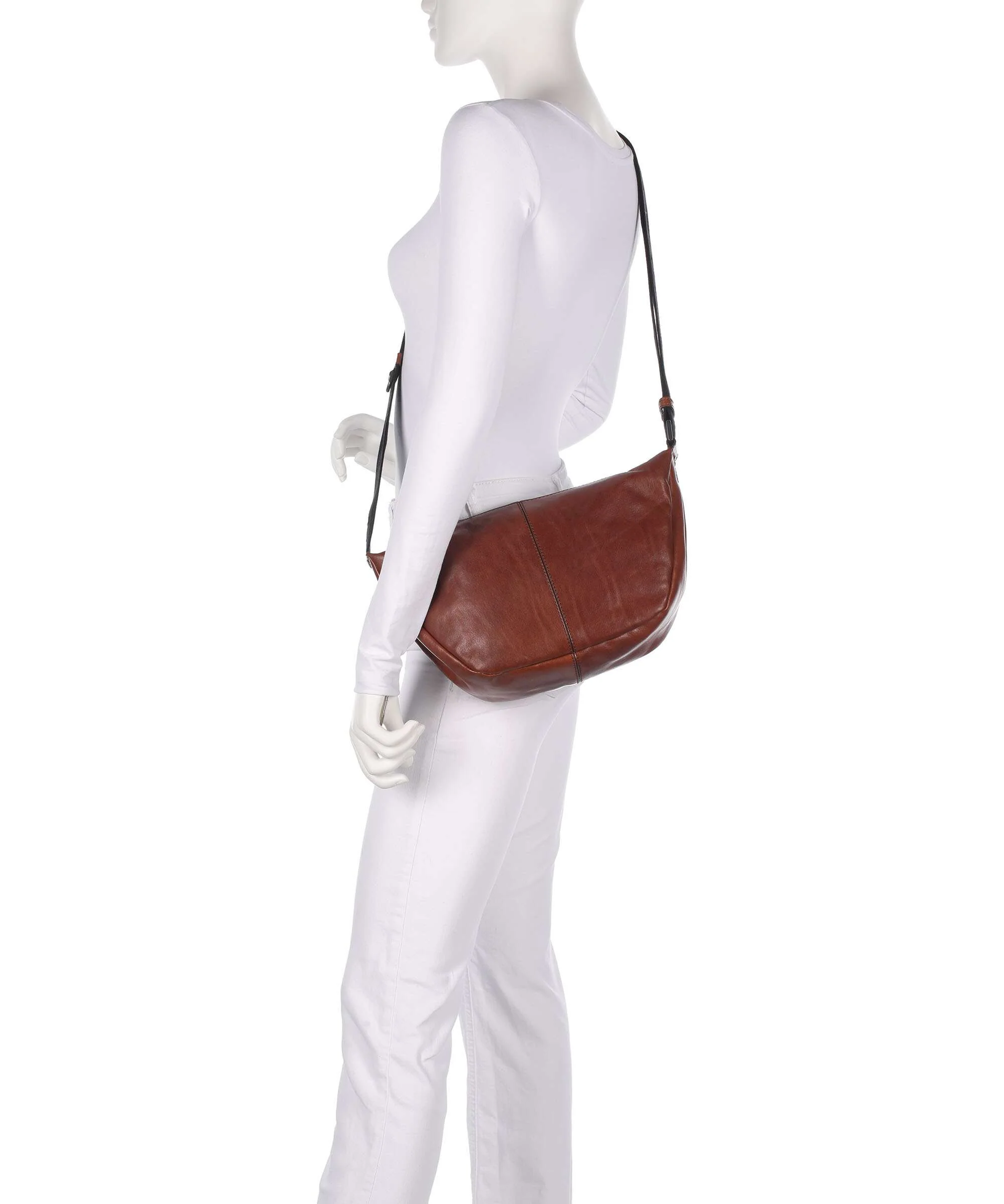 The Bridge Igor Crossbody bag marrone/rut scamosciato opaco - Image 3