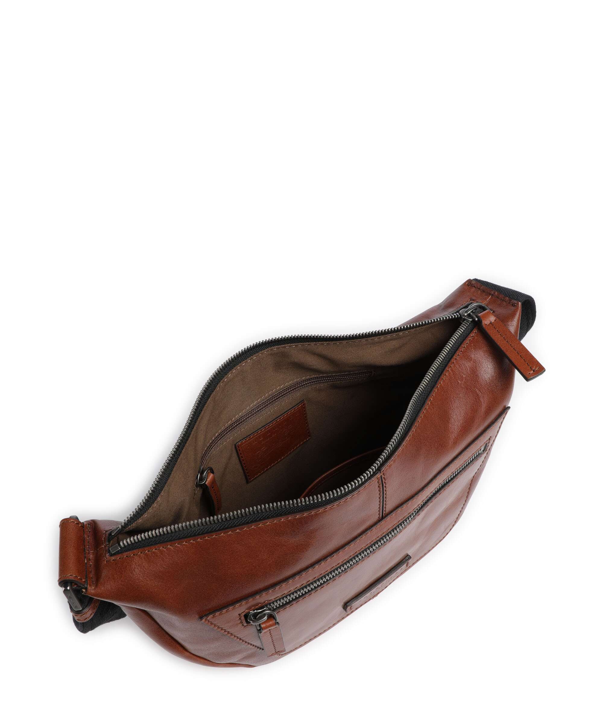 The Bridge Igor Crossbody bag marrone/rut scamosciato opaco - Image 5