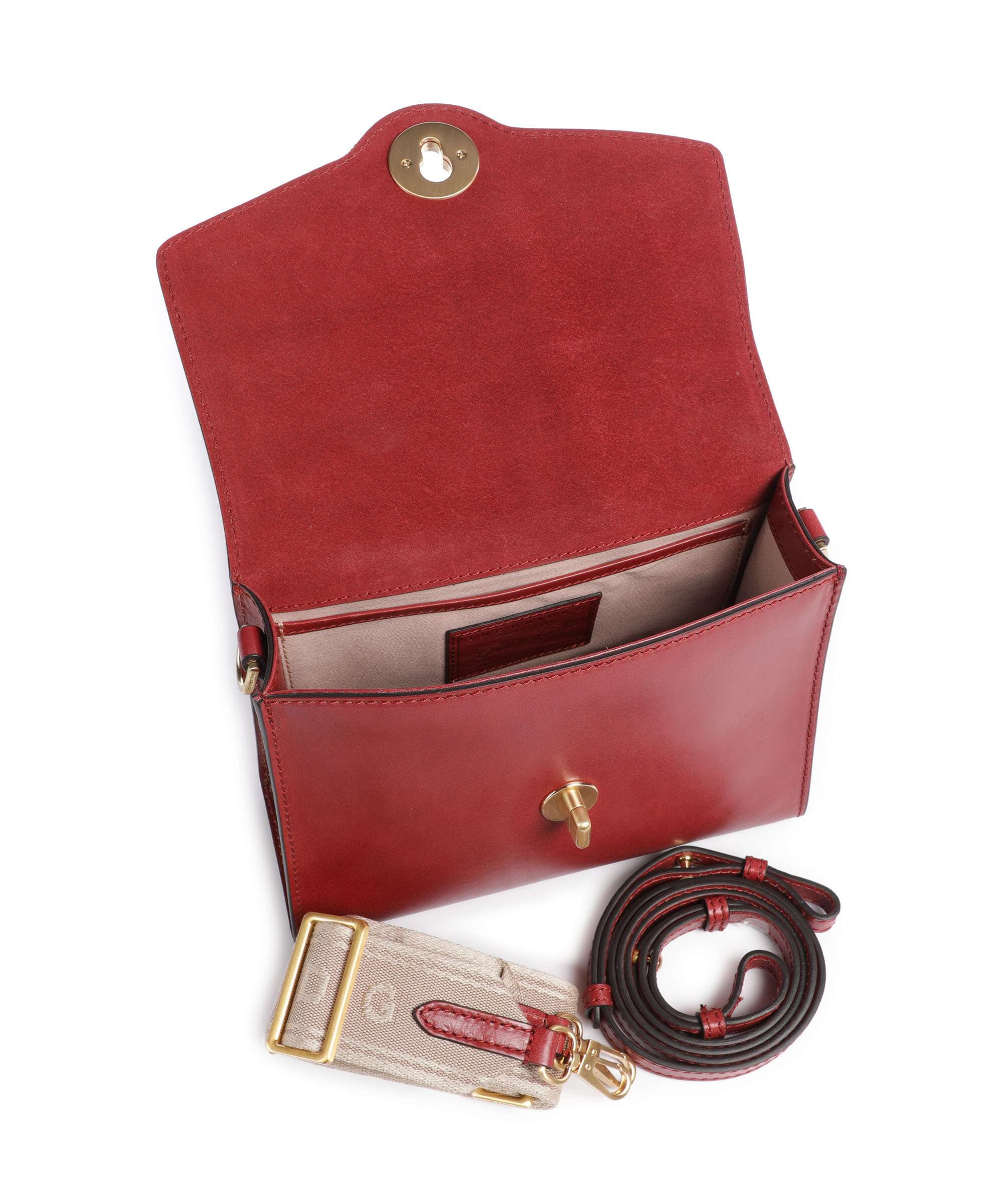 The Bridge Irene Handbag mattone - Image 6