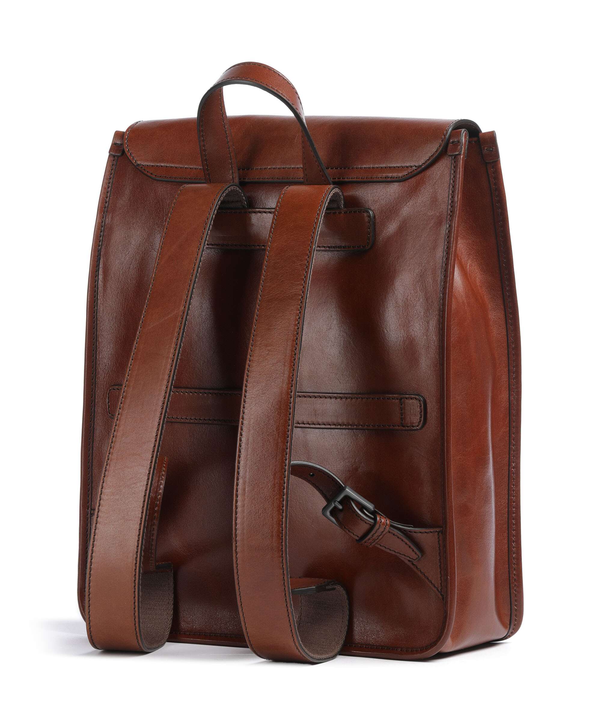 The Bridge Isaia Backpack marrone/rut scamosciato opaco - Image 2