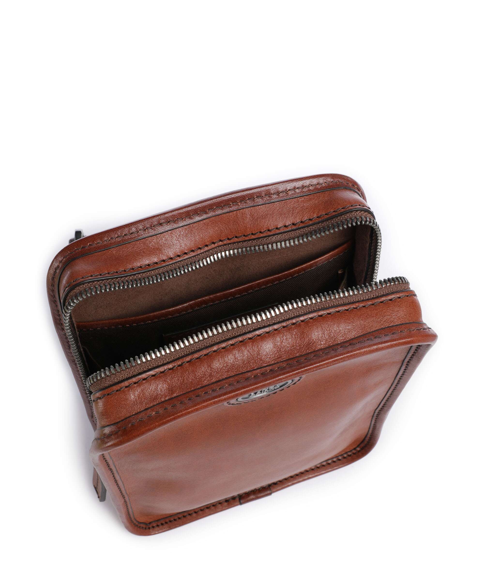 The Bridge Isaia Crossbody bag marrone/rut scamosciato opaco - Image 5