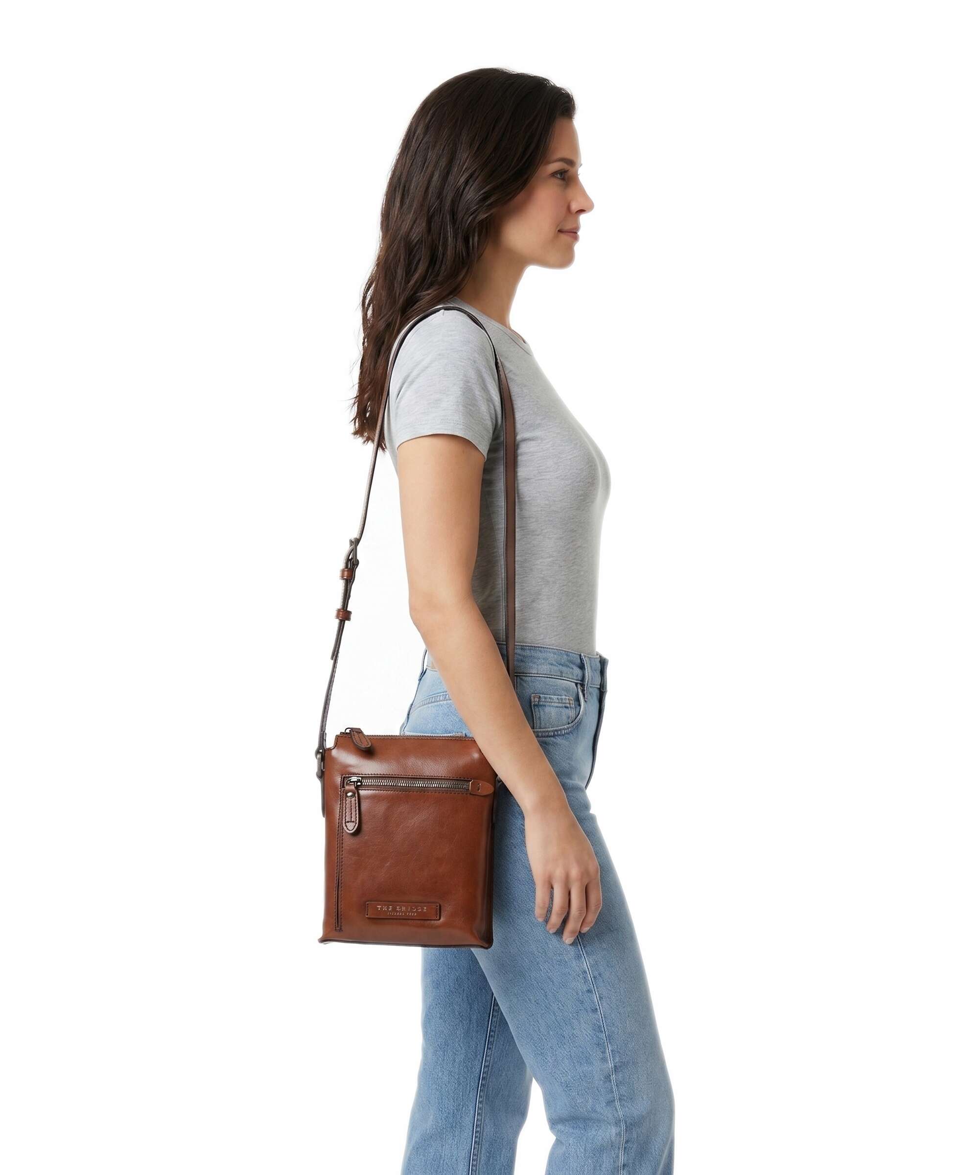 The Bridge Kallio Phone bag marrone/opaco - Image 3