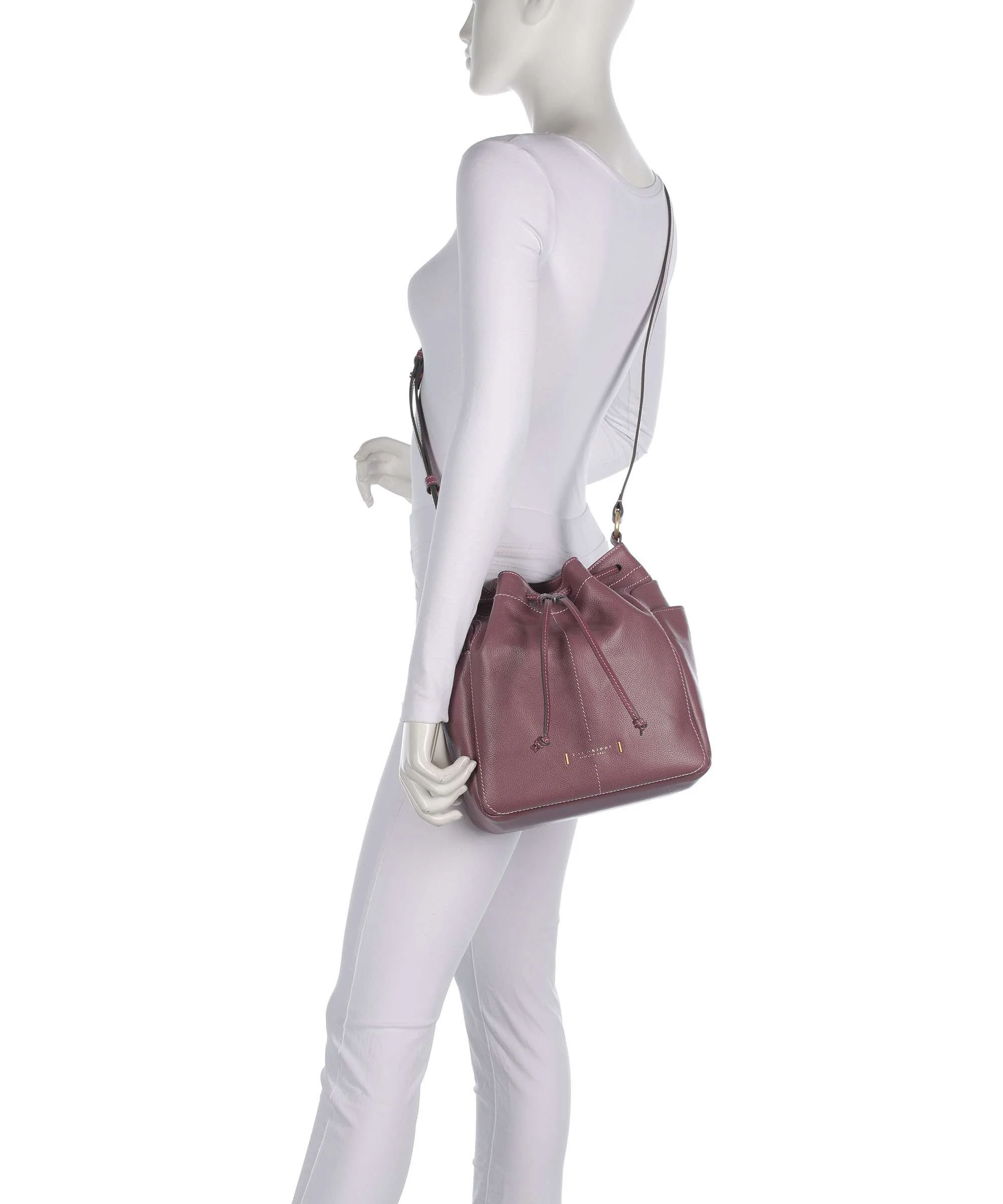 The Bridge Letizia Soft Bucket bag orchidea - Image 3