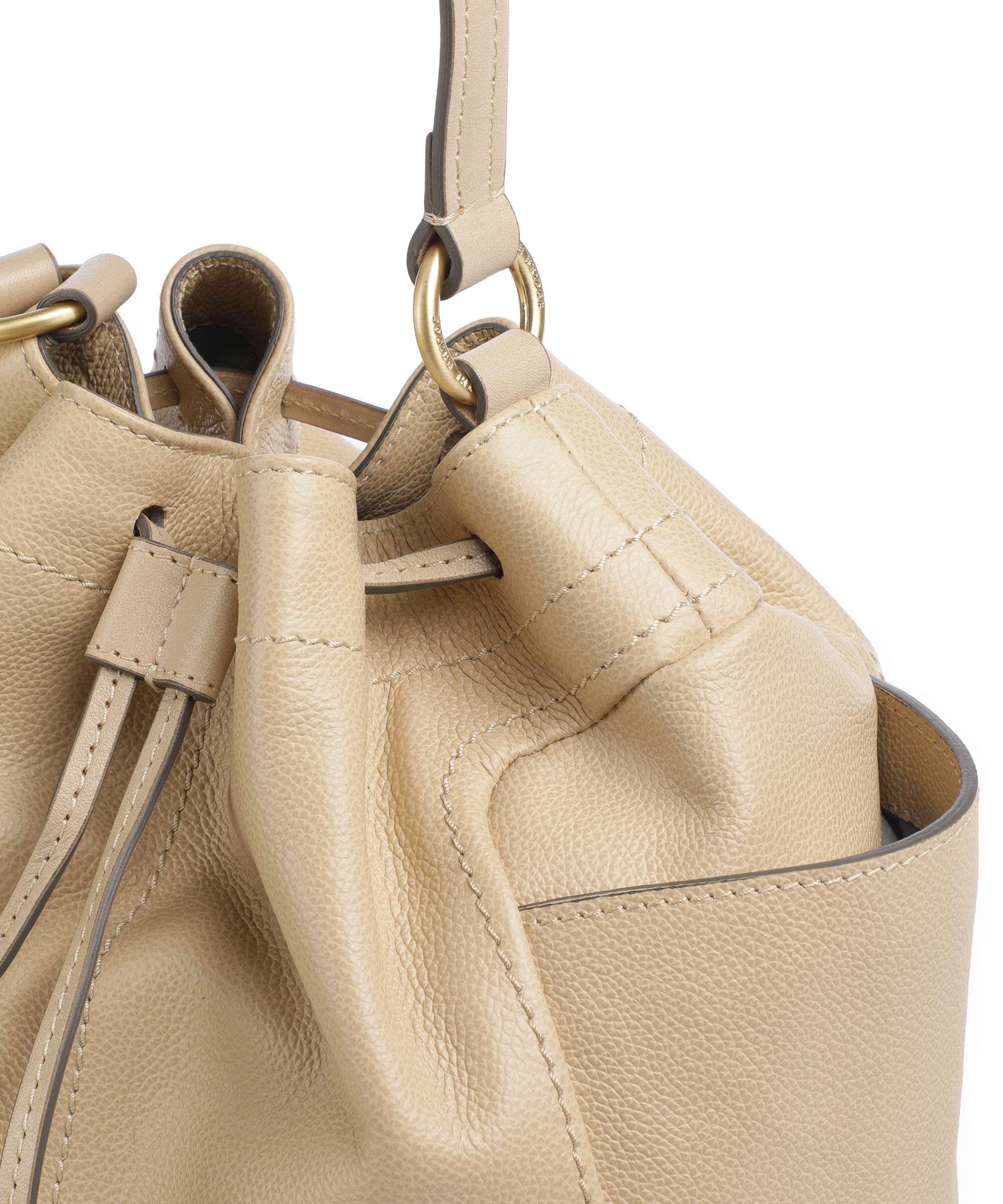 The Bridge Letizia Soft Bucket bag butter - Image 4