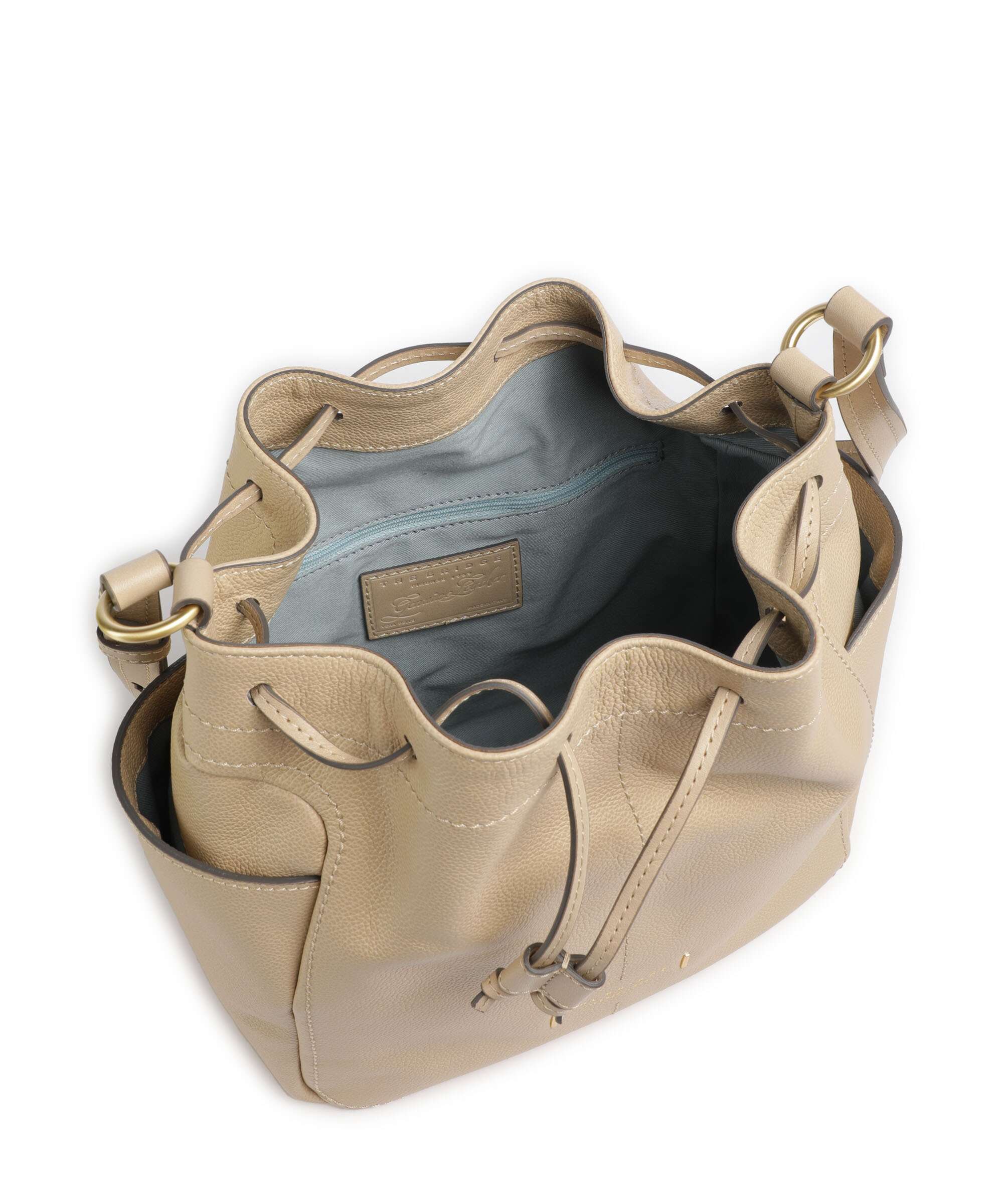 The Bridge Letizia Soft Bucket bag butter - Image 6