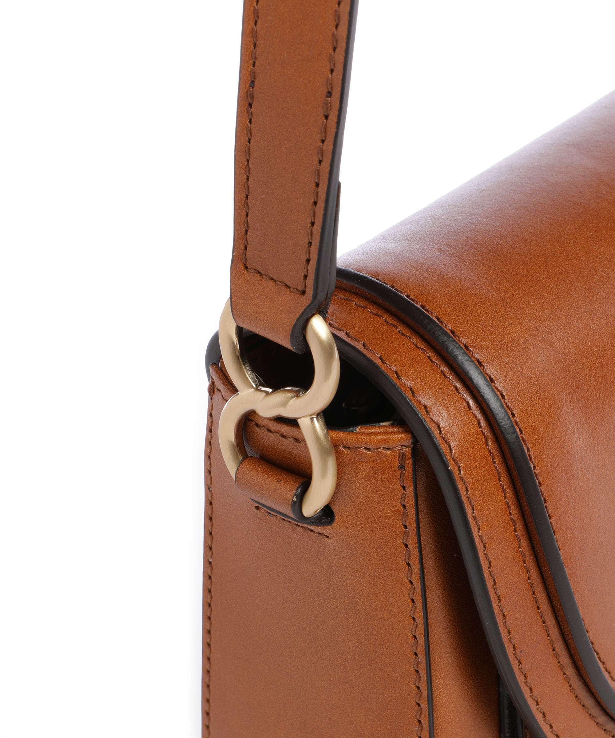 The Bridge Luce Crossbody bag cognac - Image 4